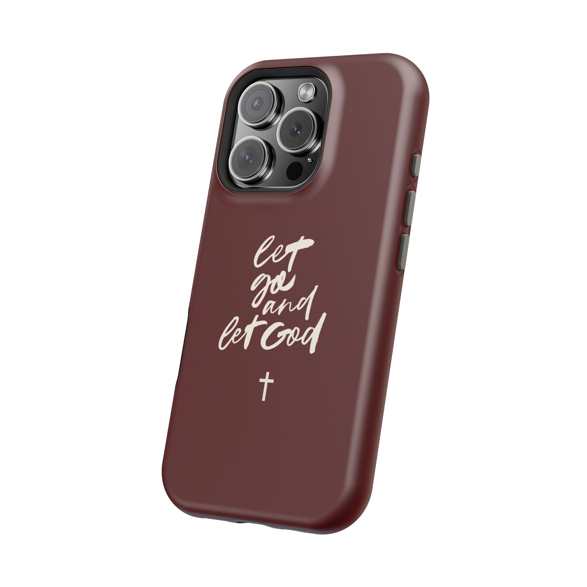 Let God and Let God Burgundy Case