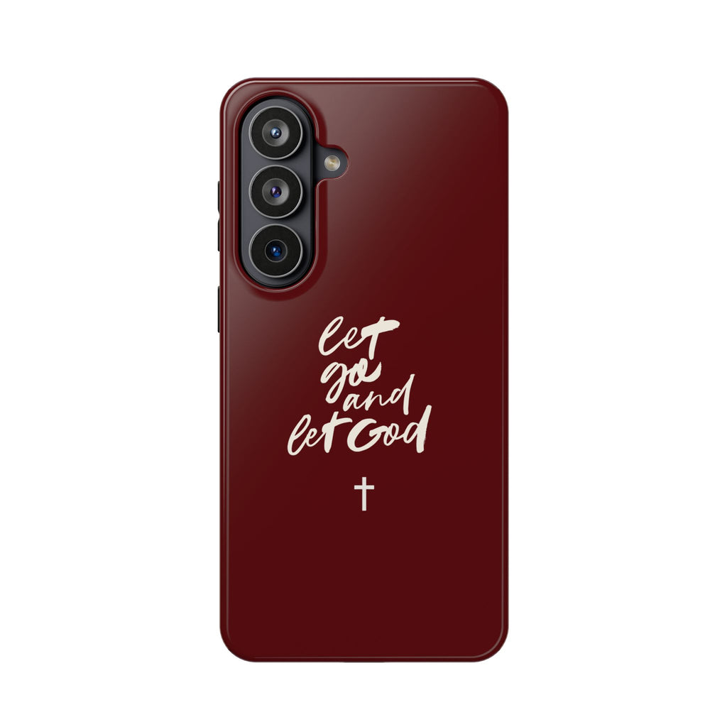 Let God and Let God Burgundy Case