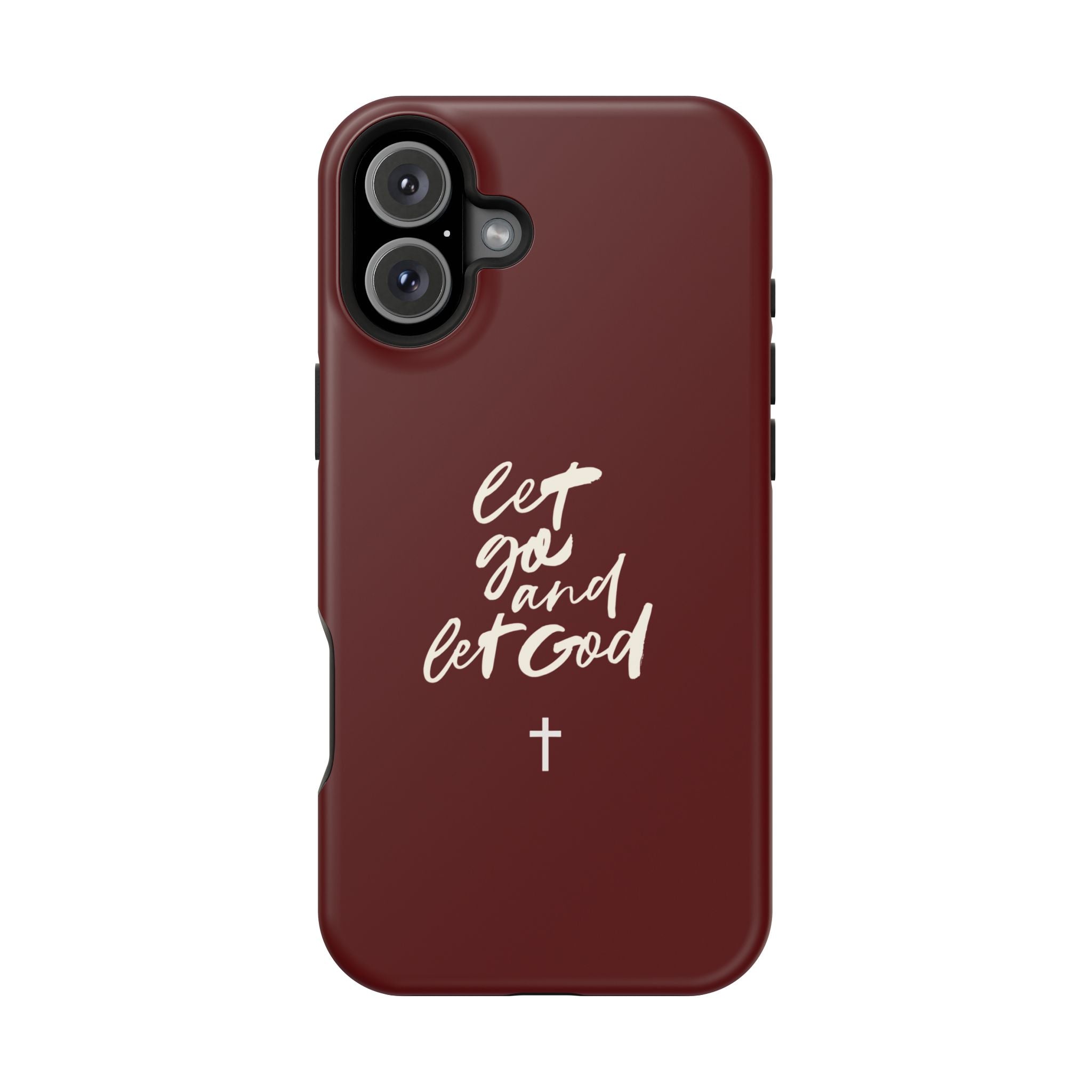 Let God and Let God Burgundy Case