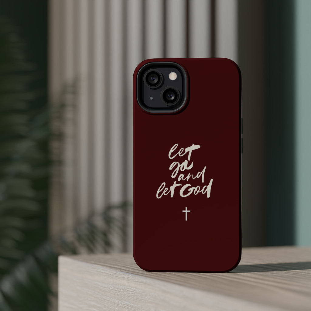 Let God and Let God Burgundy Case