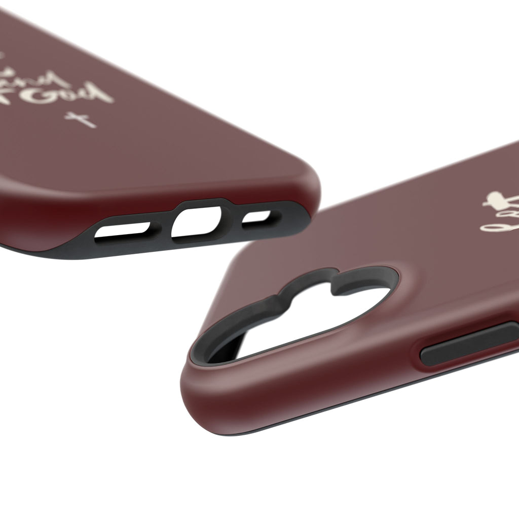 Let God and Let God Burgundy Case