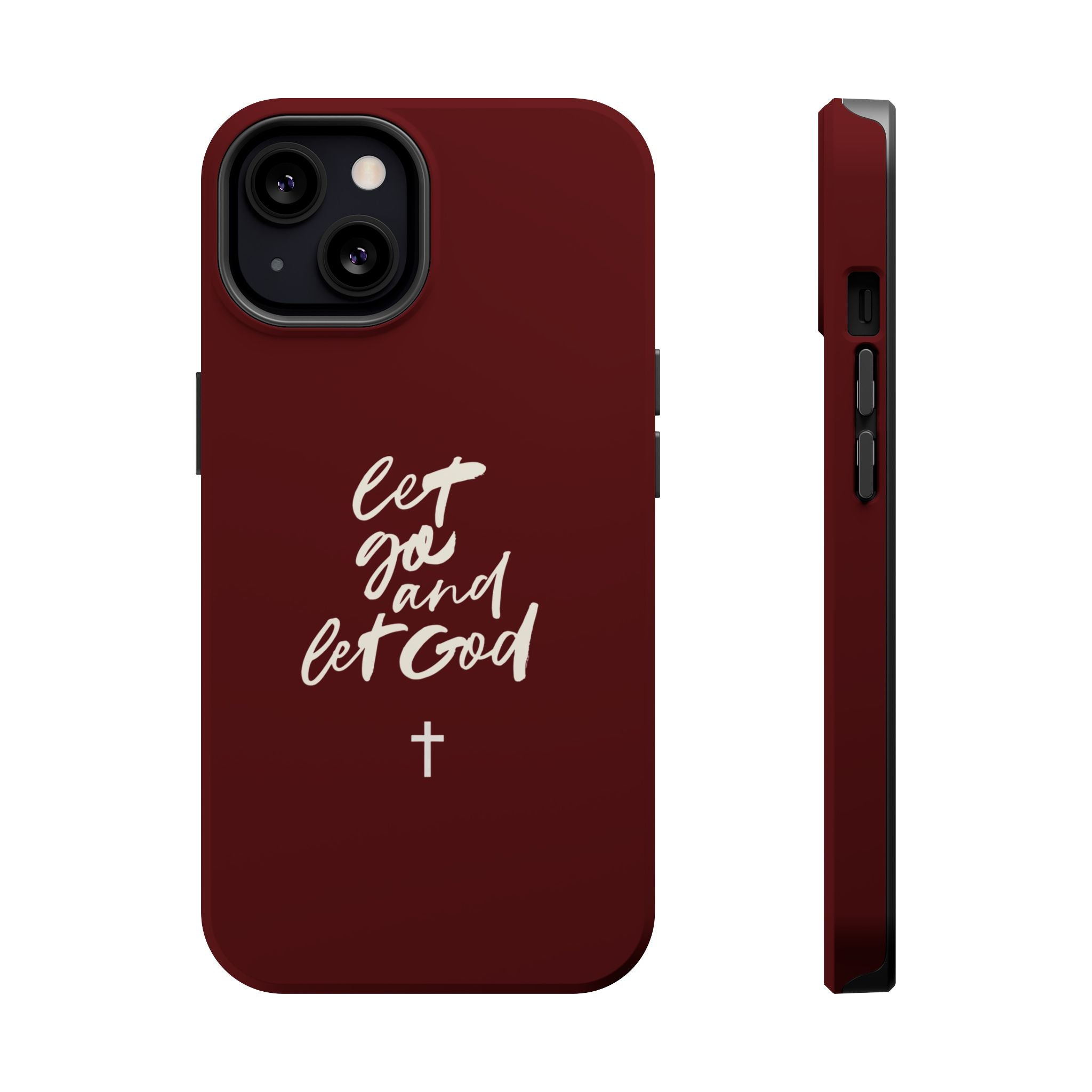 Let God and Let God Burgundy Case