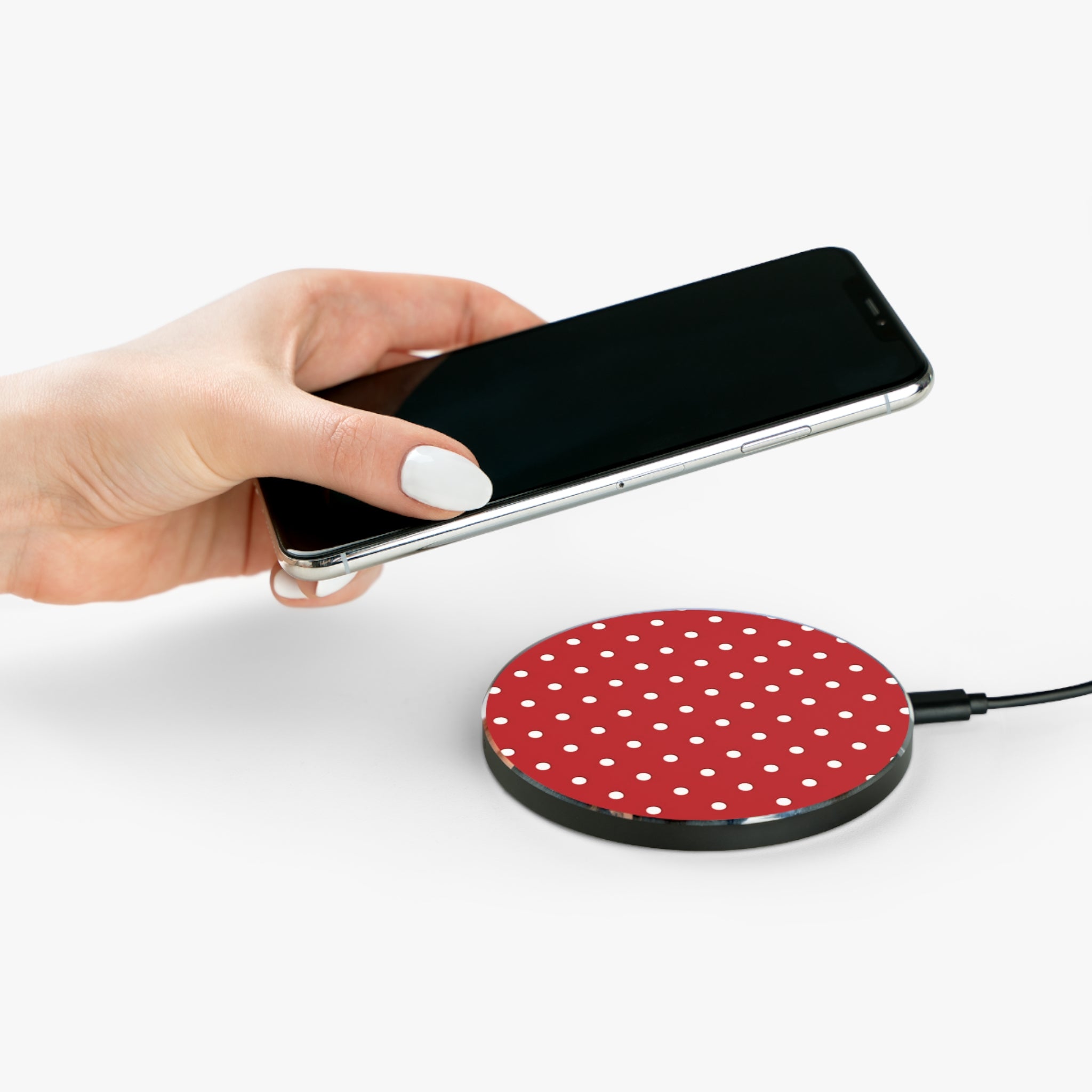 Cherry Cream Wireless Charging Pad