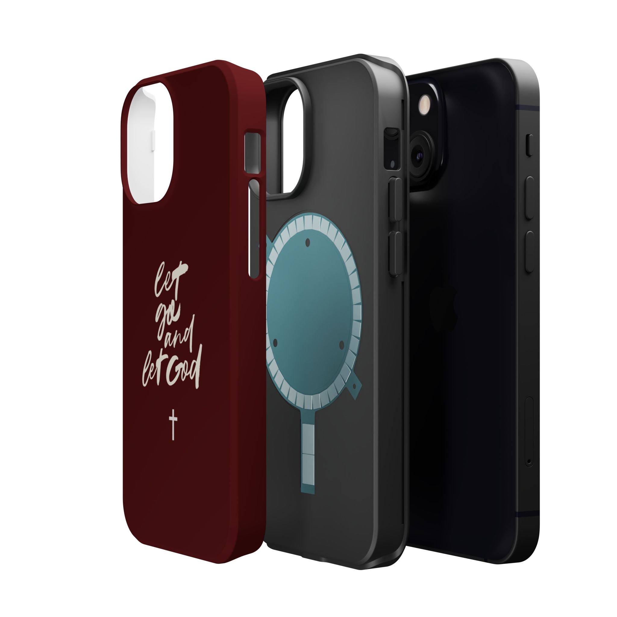 Let God and Let God Burgundy Case