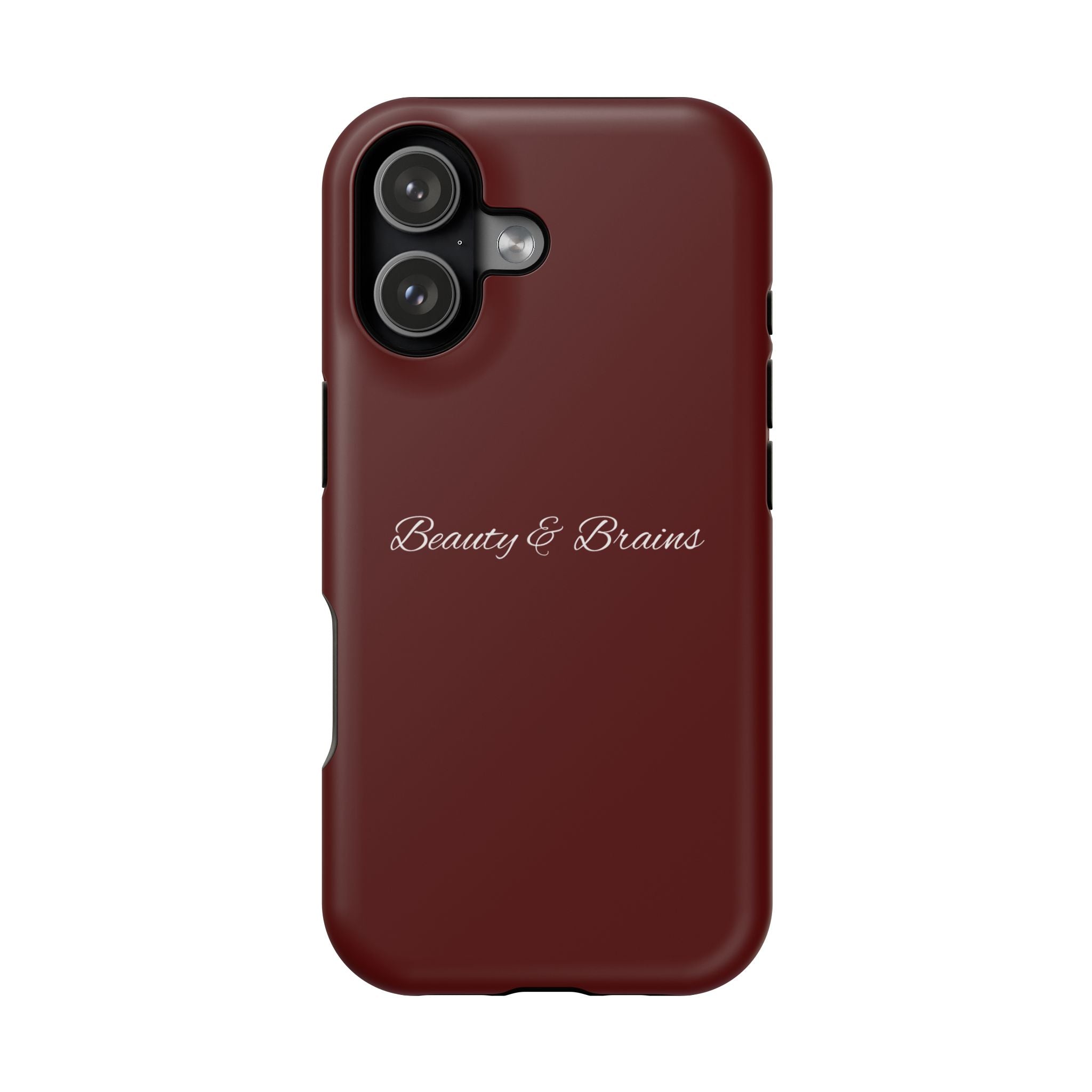 Beauty & Brains iPhone Case