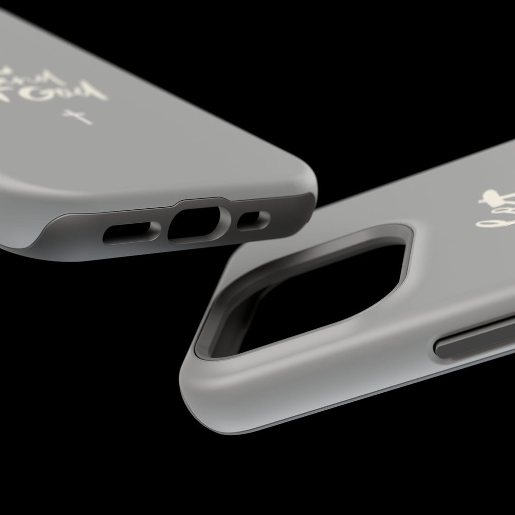 Let Go and Let God Grey iPhone Case