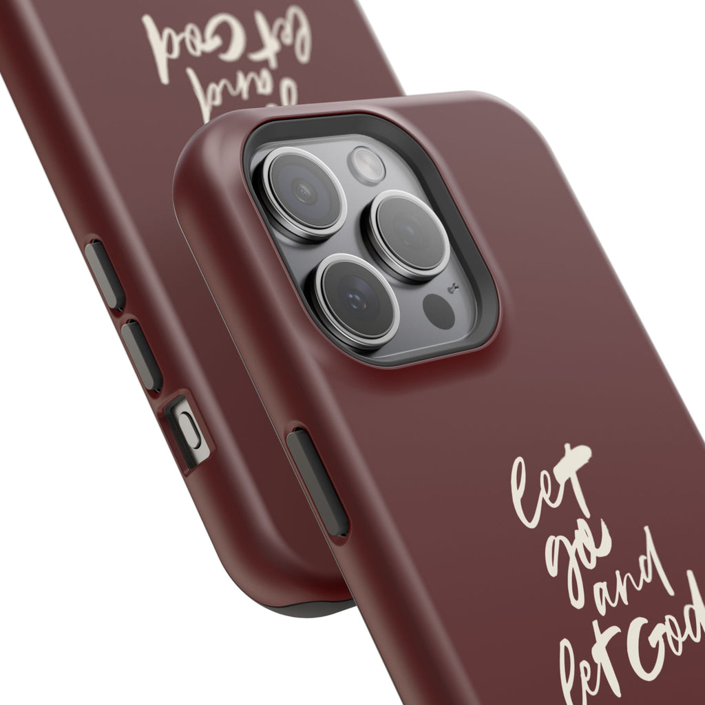 Let God and Let God Burgundy Case