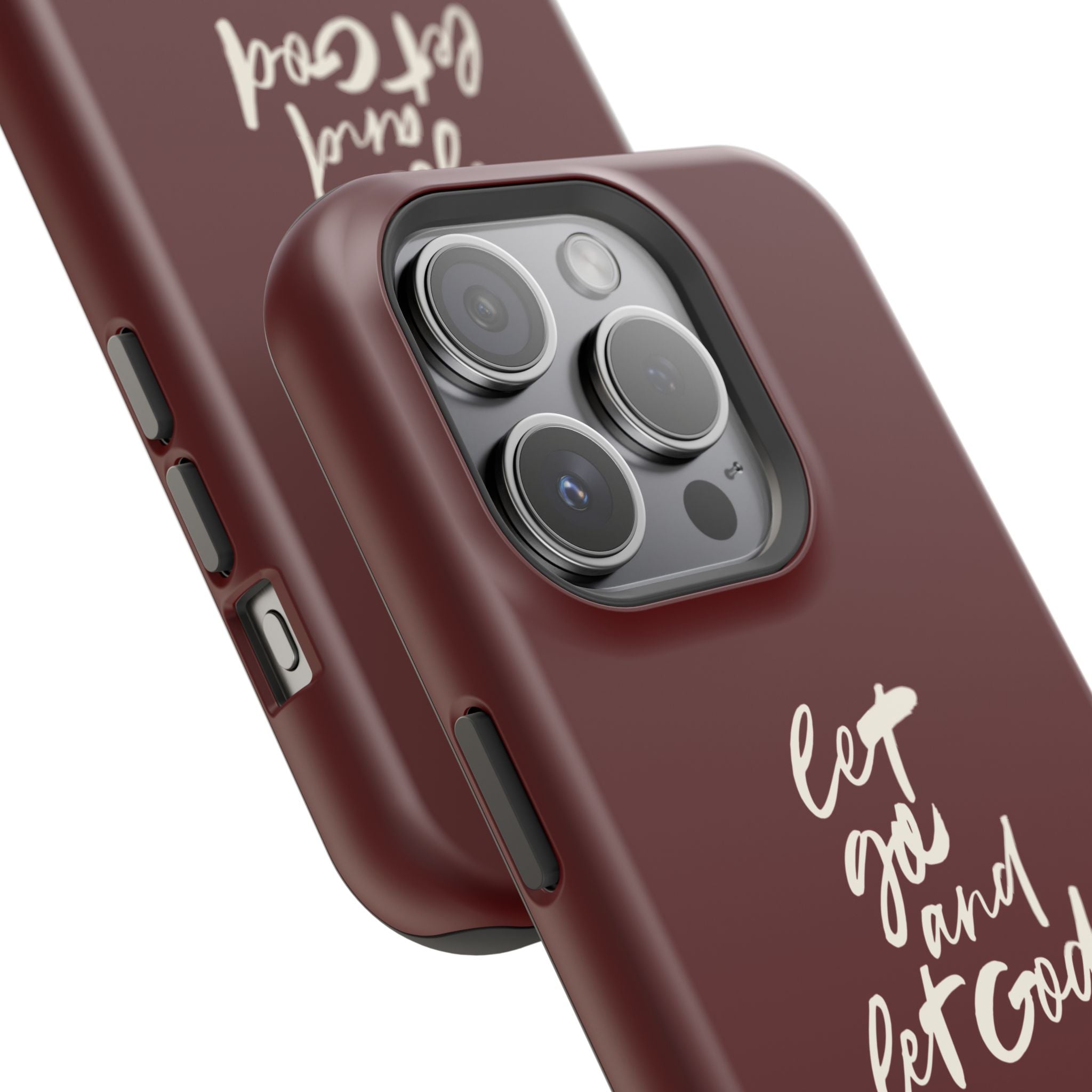Let God and Let God Burgundy Case