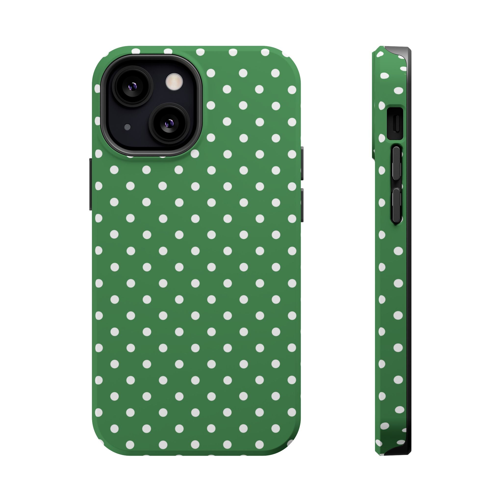 Green Polka Dot iPhone Case