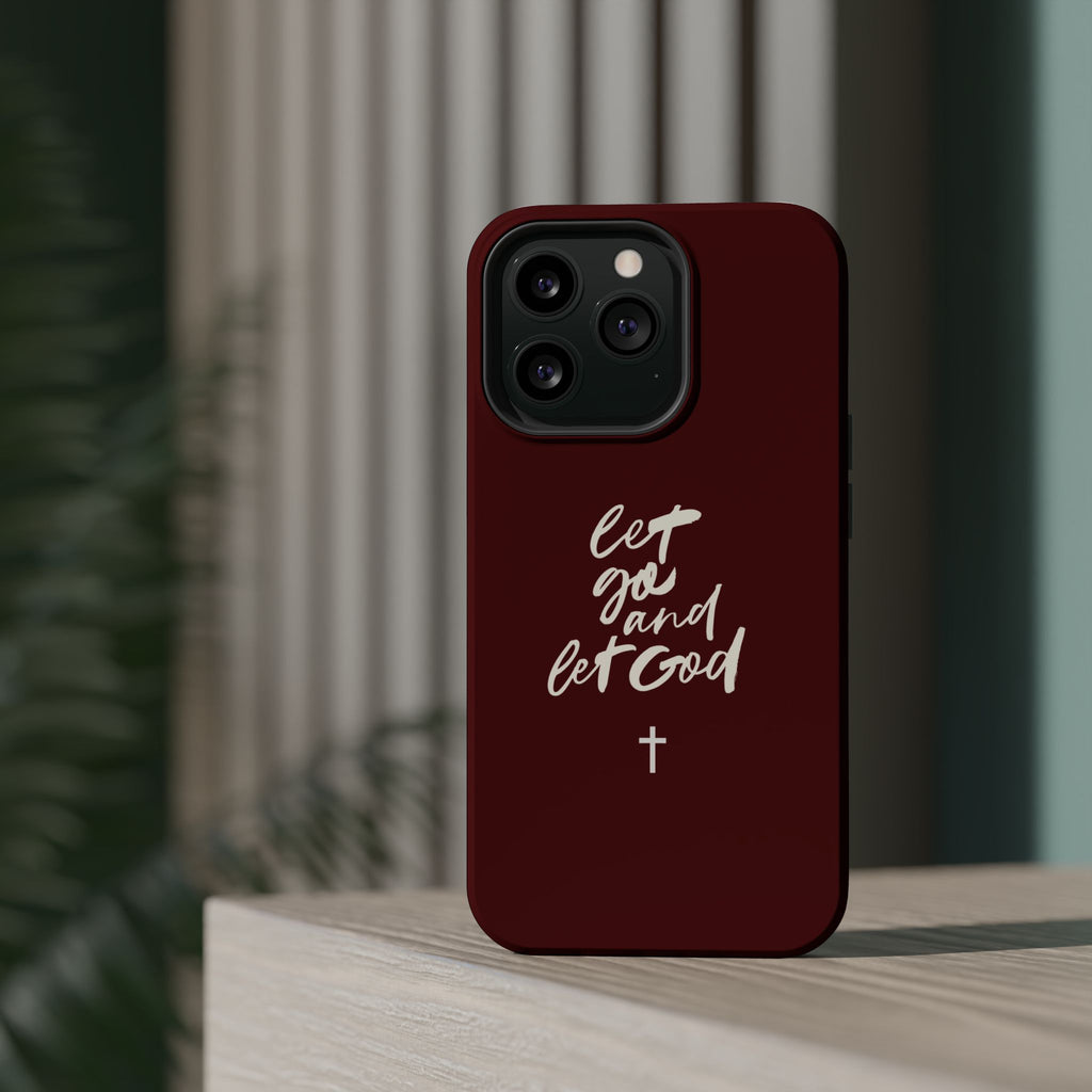 Let God and Let God Burgundy Case