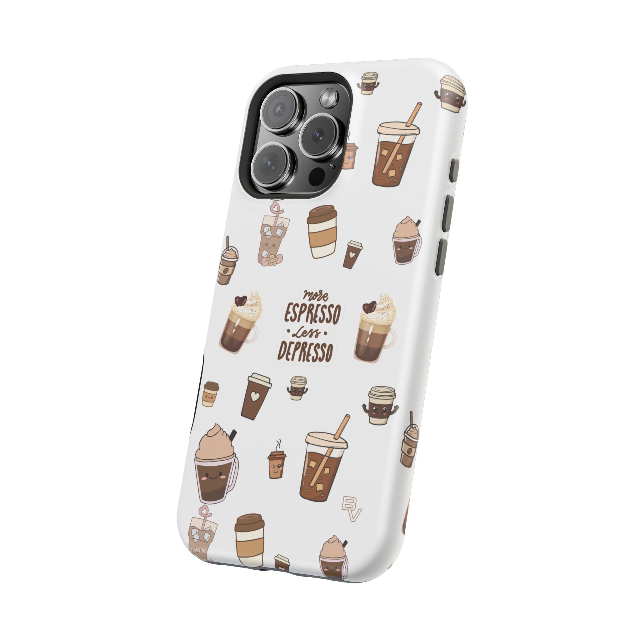 More Espresso Less Depresso iPhone Case
