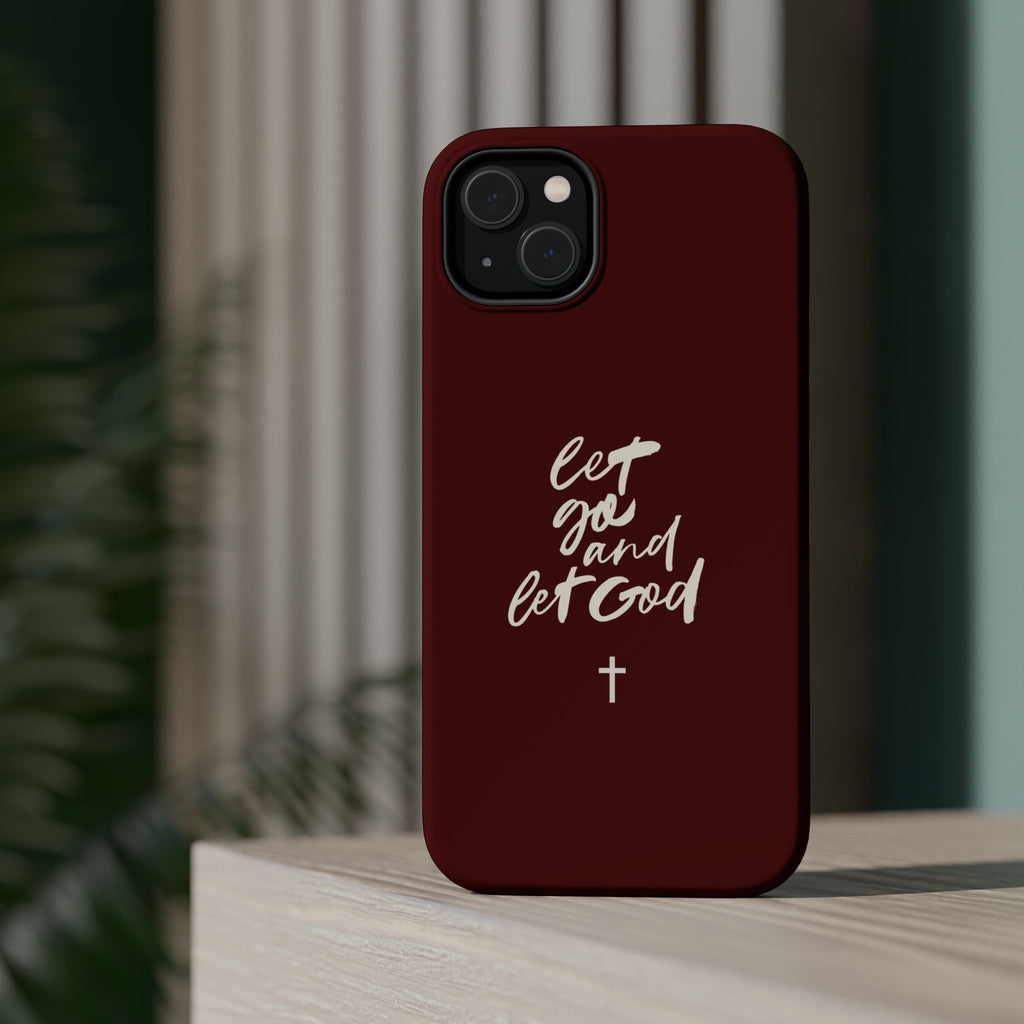 Let God and Let God Burgundy Case