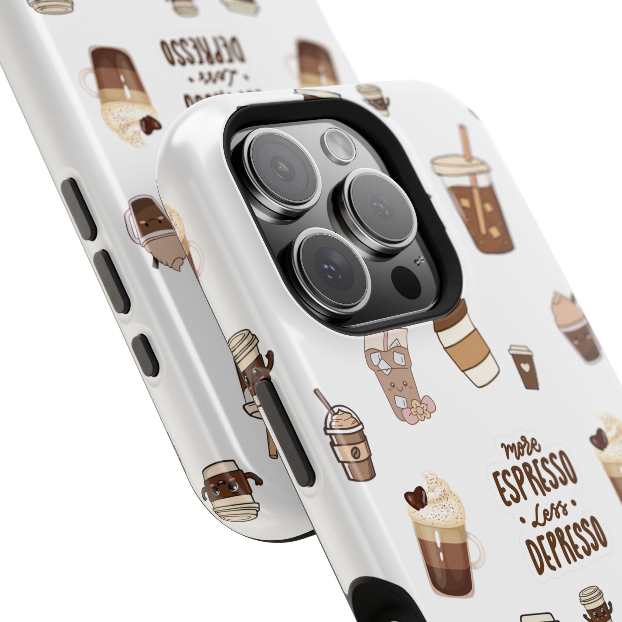 More Espresso Less Depresso iPhone Case