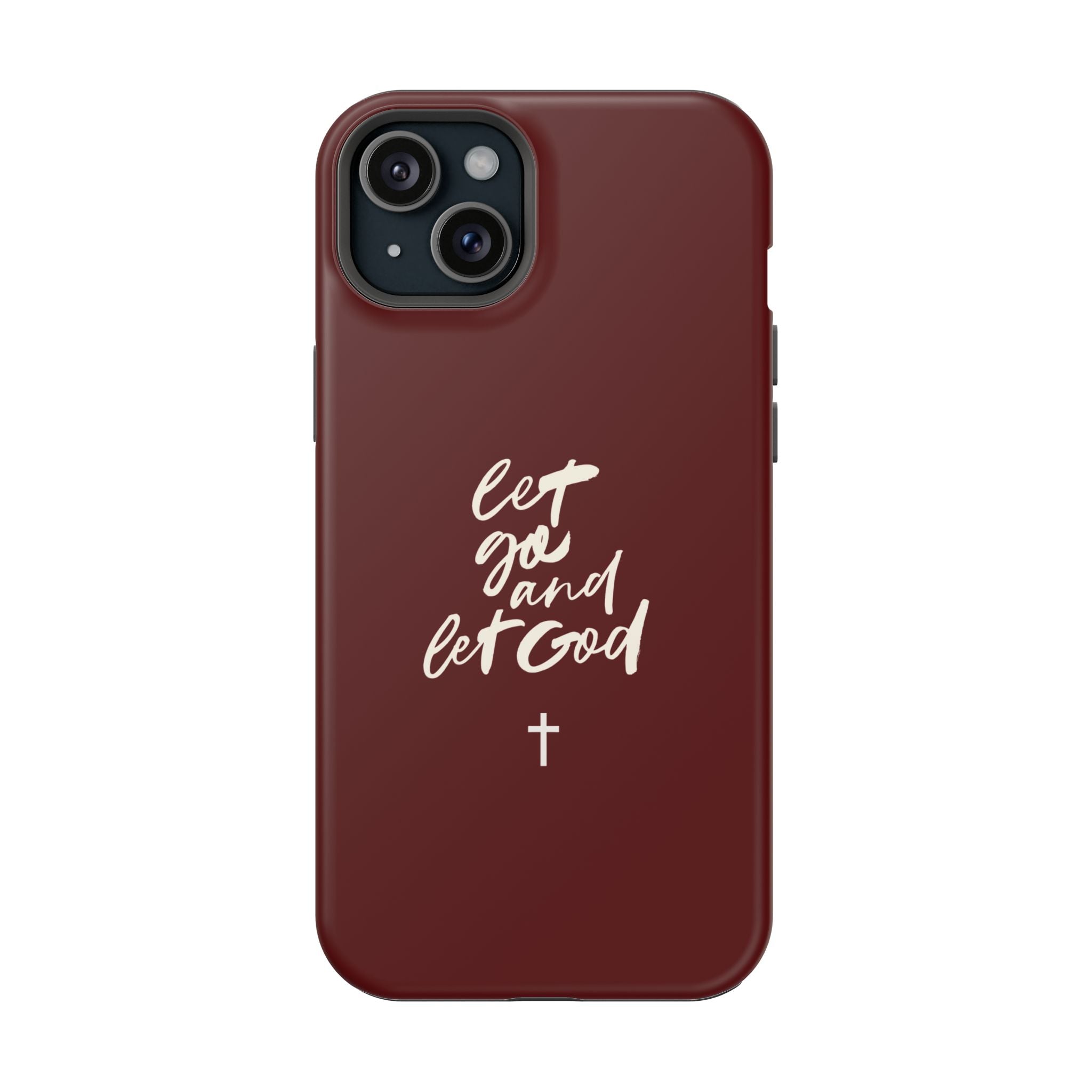 Let God and Let God Burgundy Case