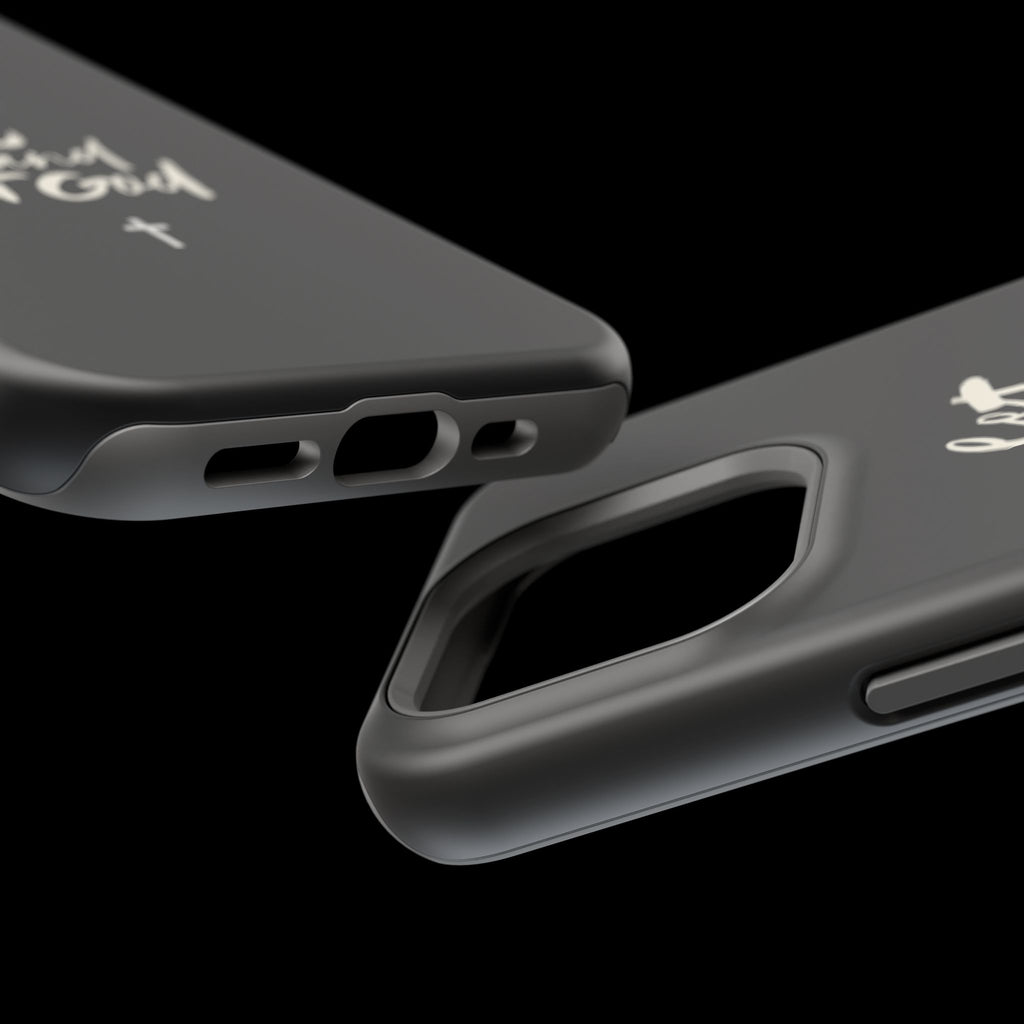 Let Go and Let God Black iPhone Case