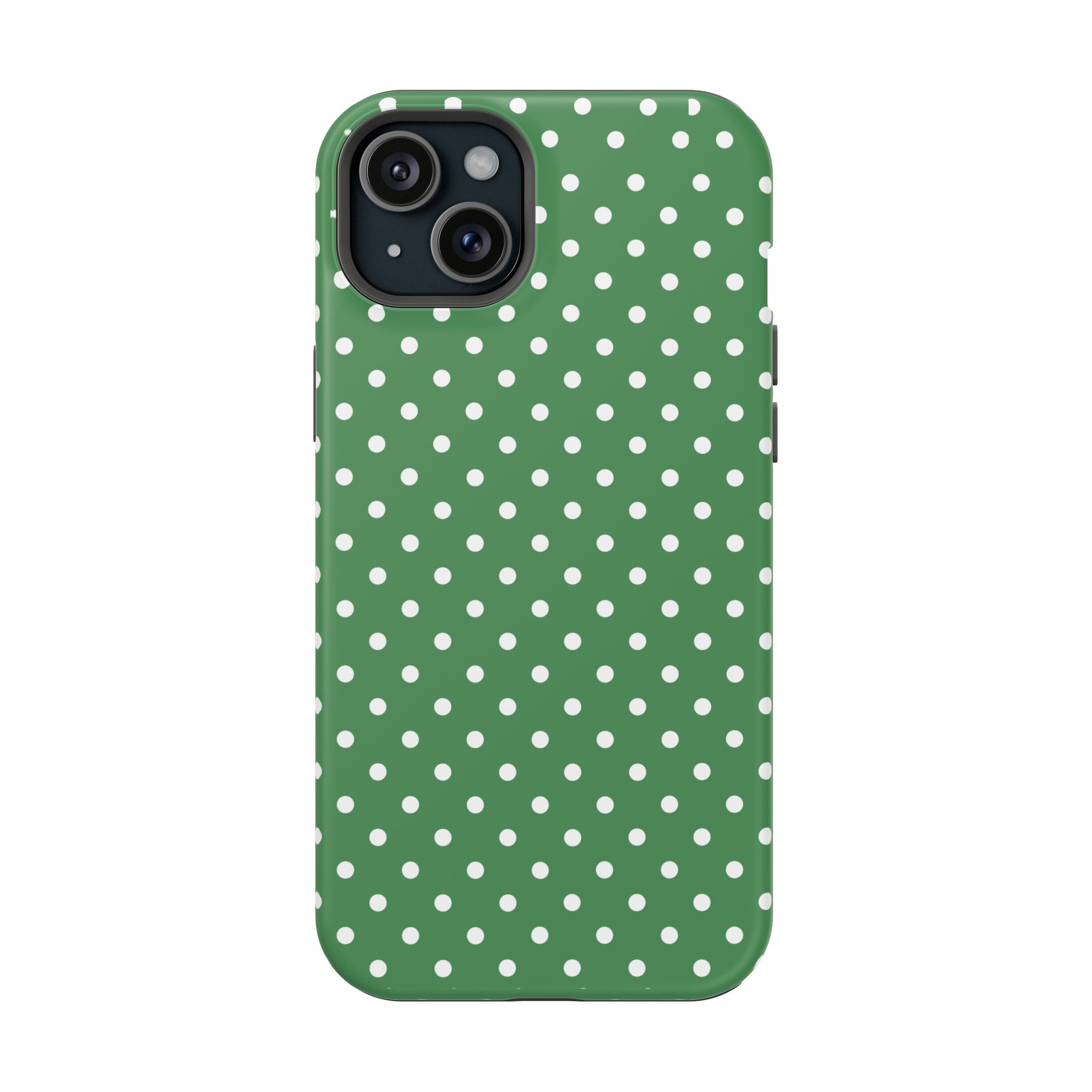 Green Polka Dot iPhone Case