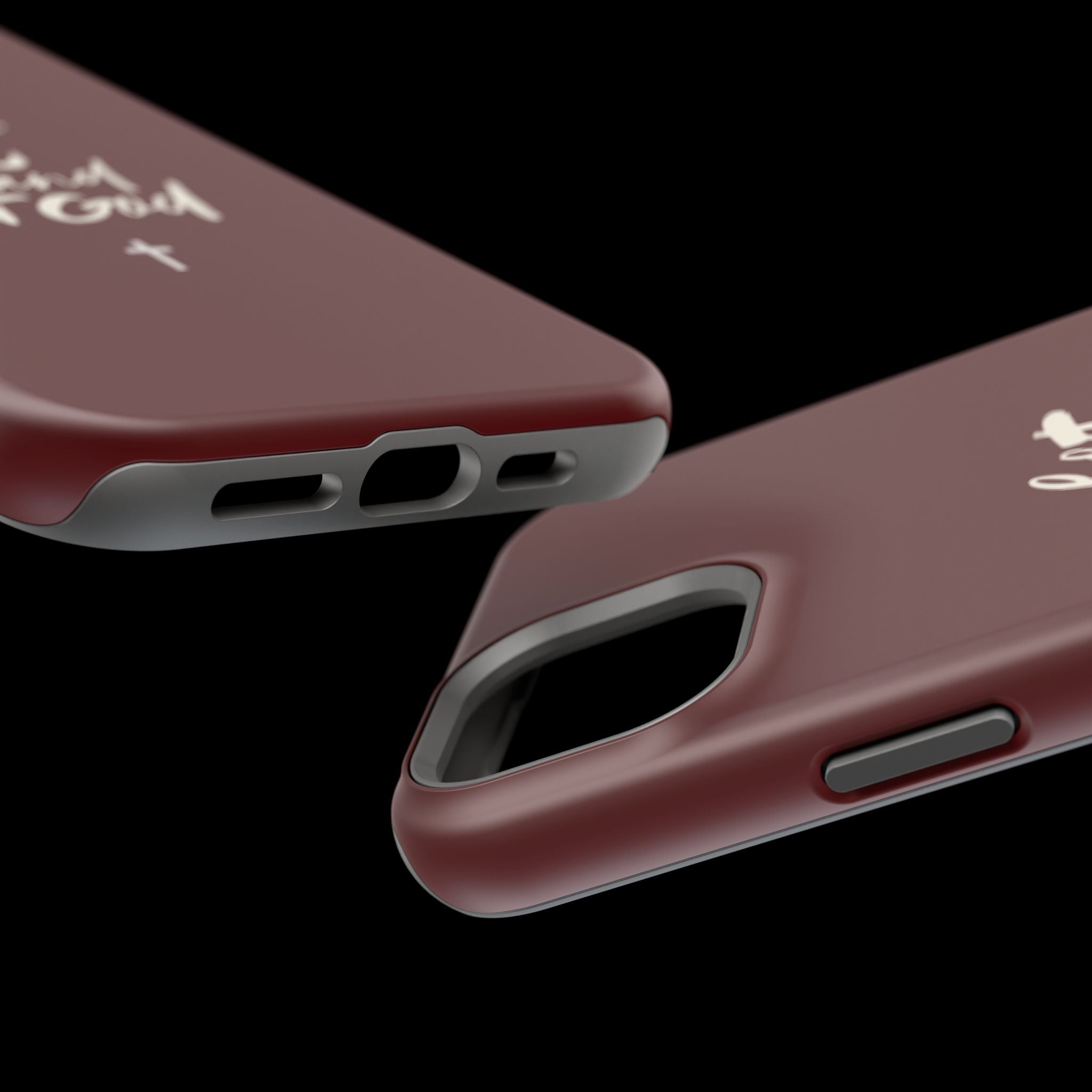 Let God and Let God Burgundy Case