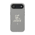 Let Go and Let God Grey iPhone Case