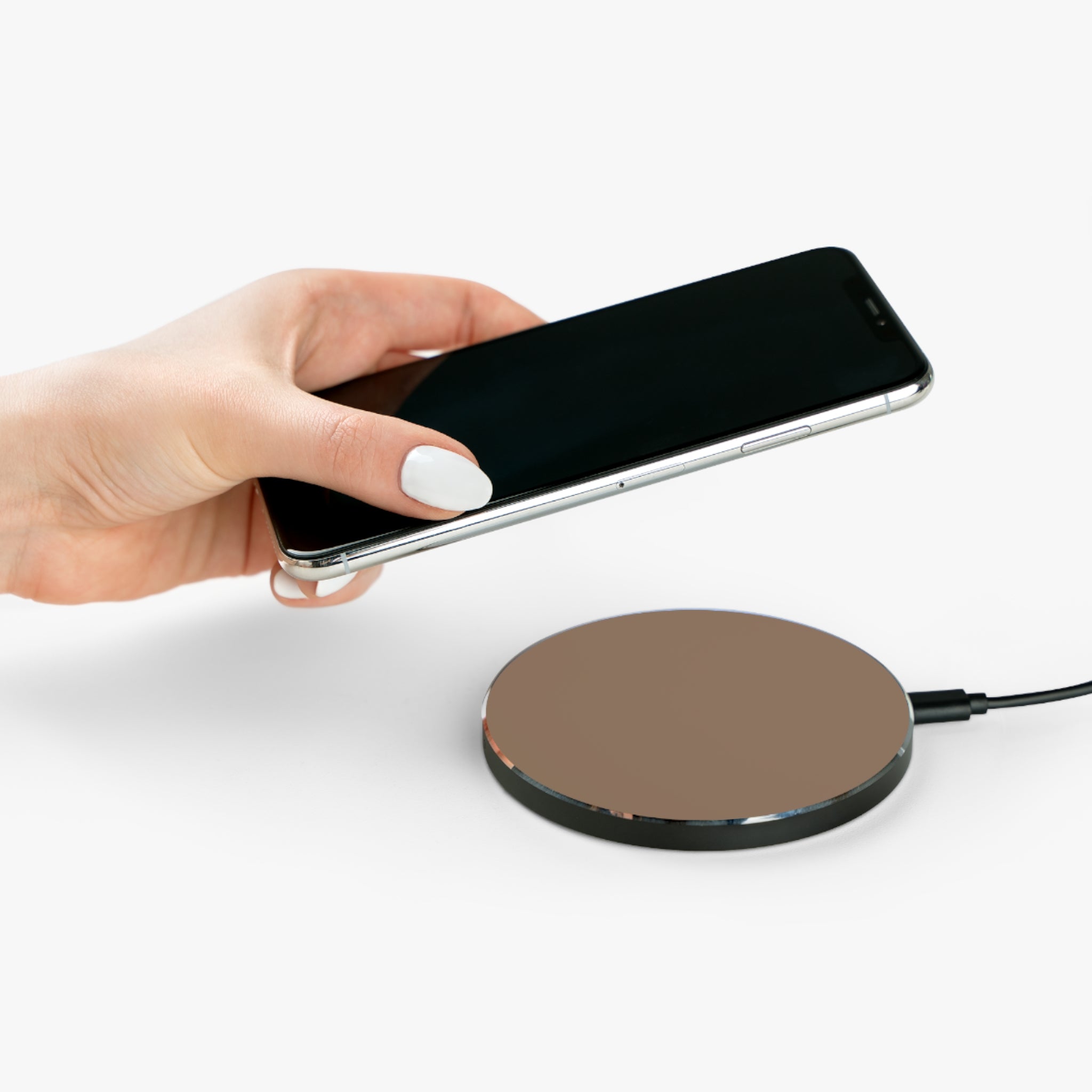 Matte Espresso Wireless Charging Pad