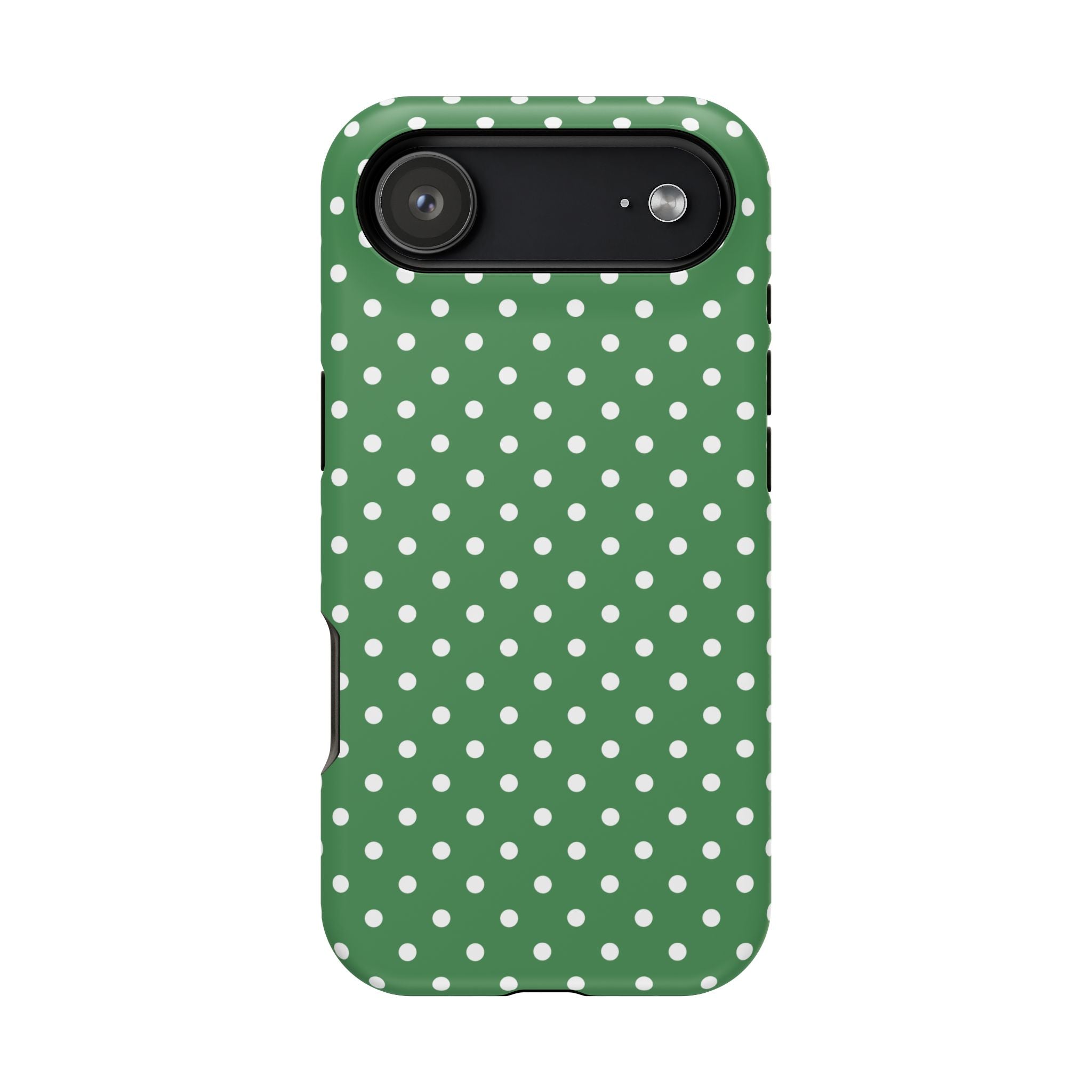 Green Polka Dot iPhone Case