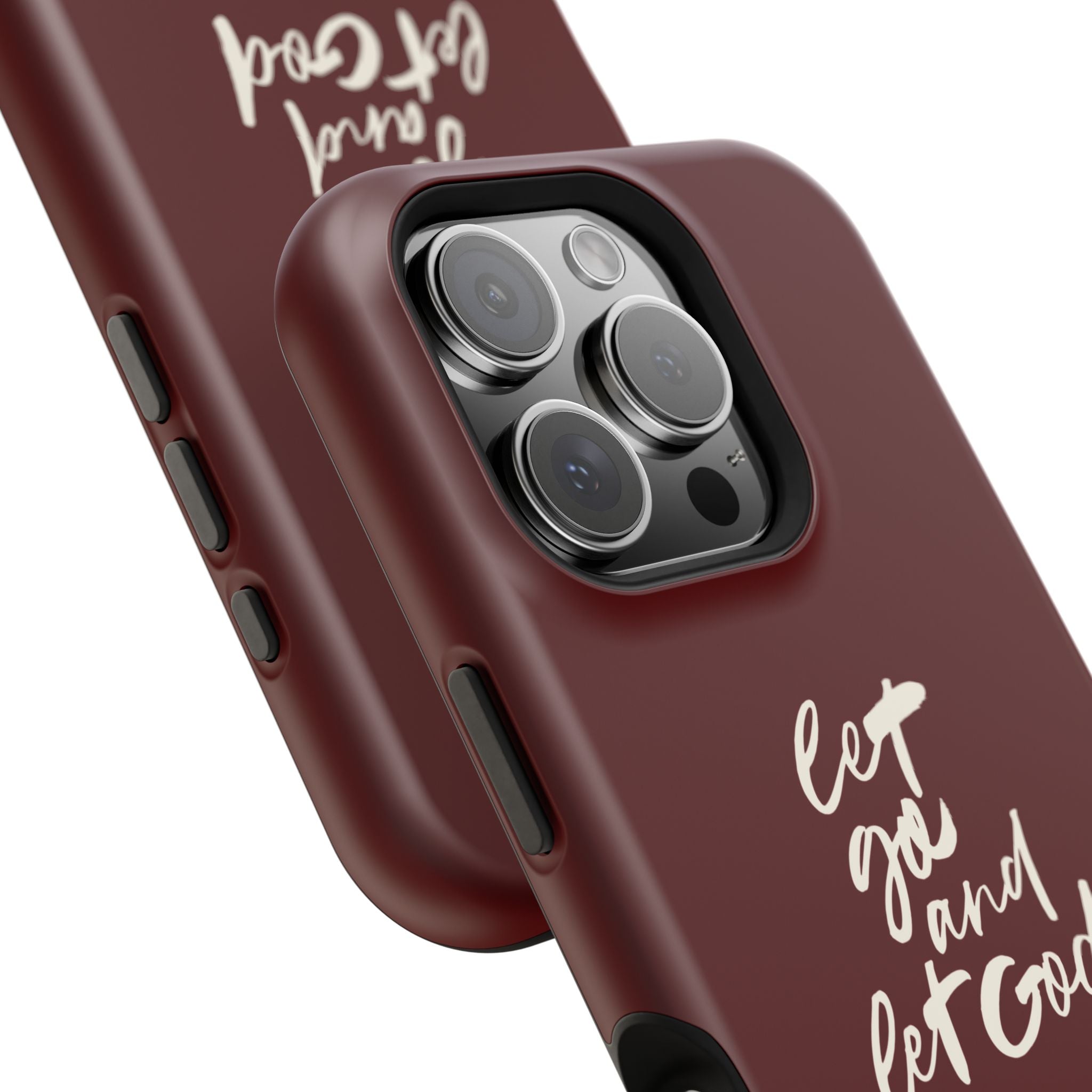 Let God and Let God Burgundy Case