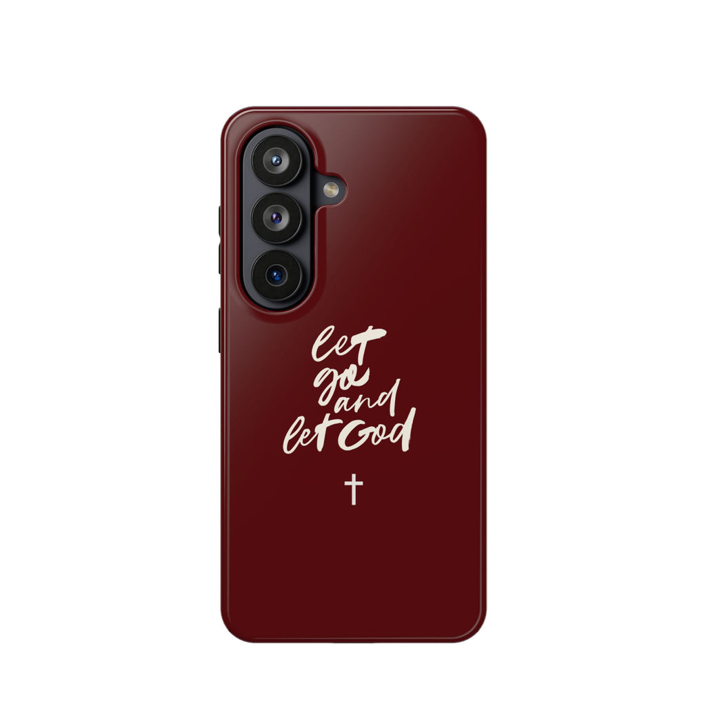 Let God and Let God Burgundy Case