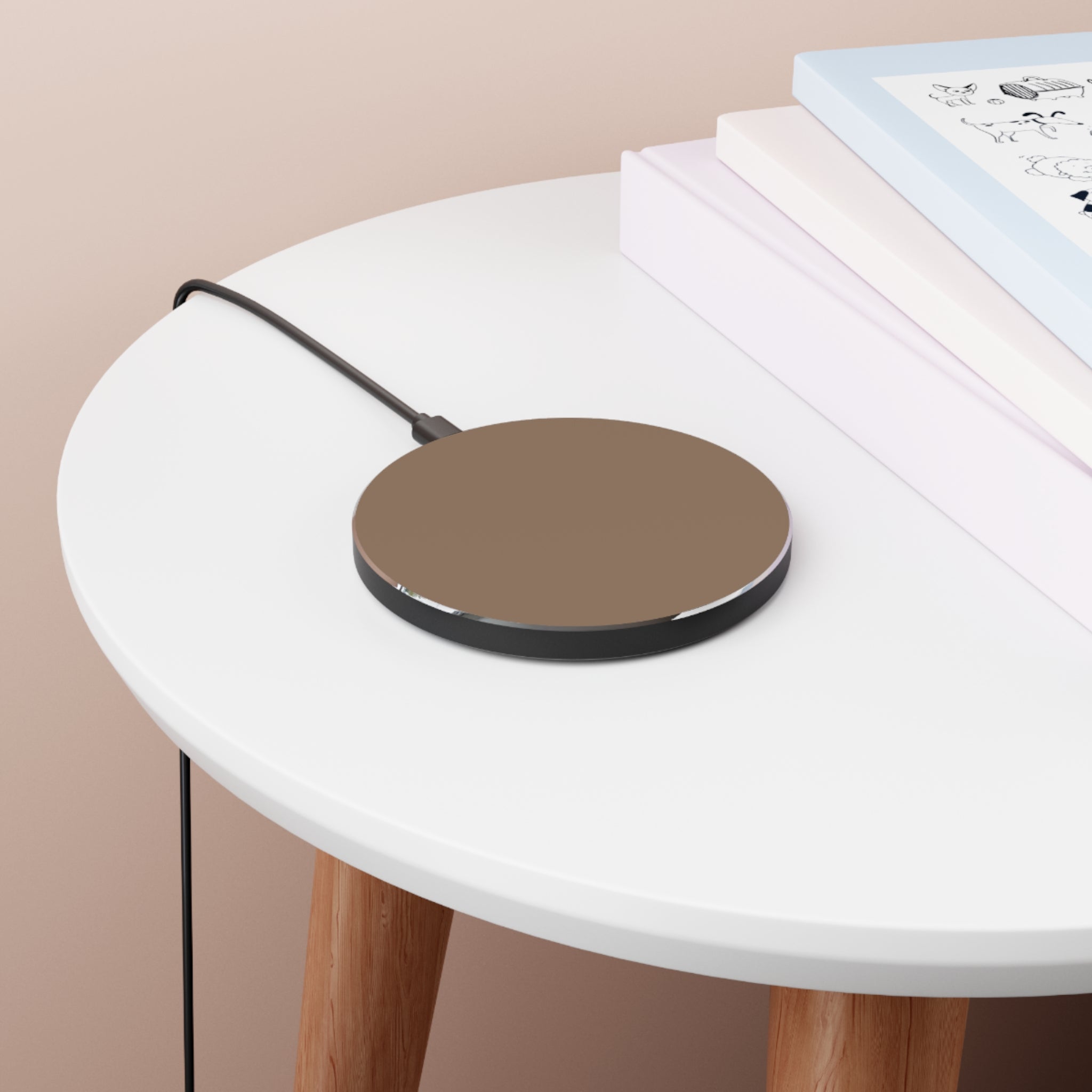 Matte Espresso Wireless Charging Pad