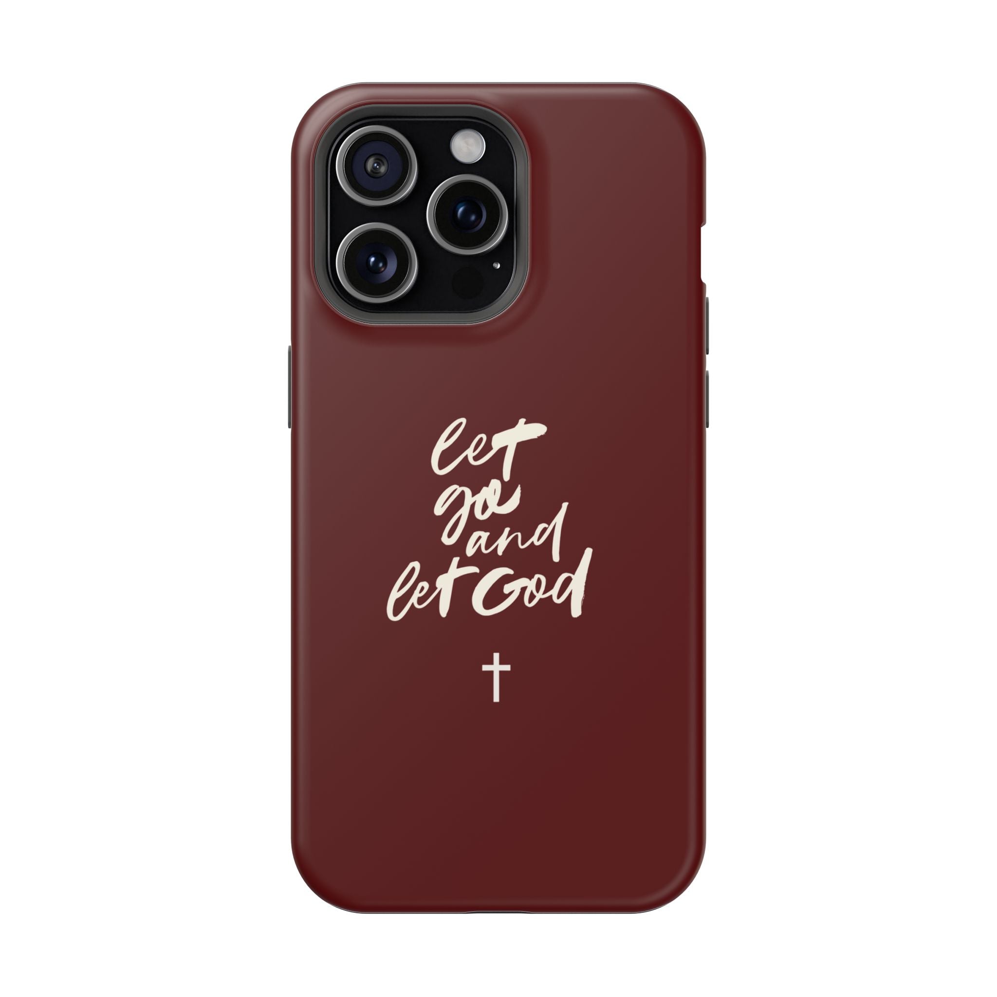 Let God and Let God Burgundy Case