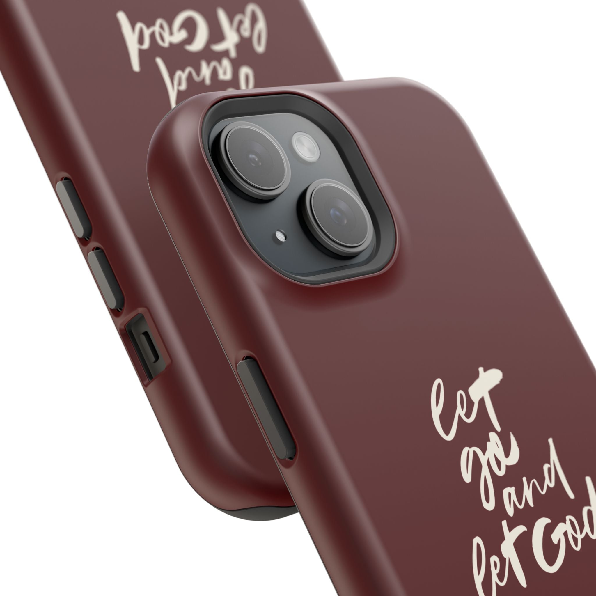 Let God and Let God Burgundy Case