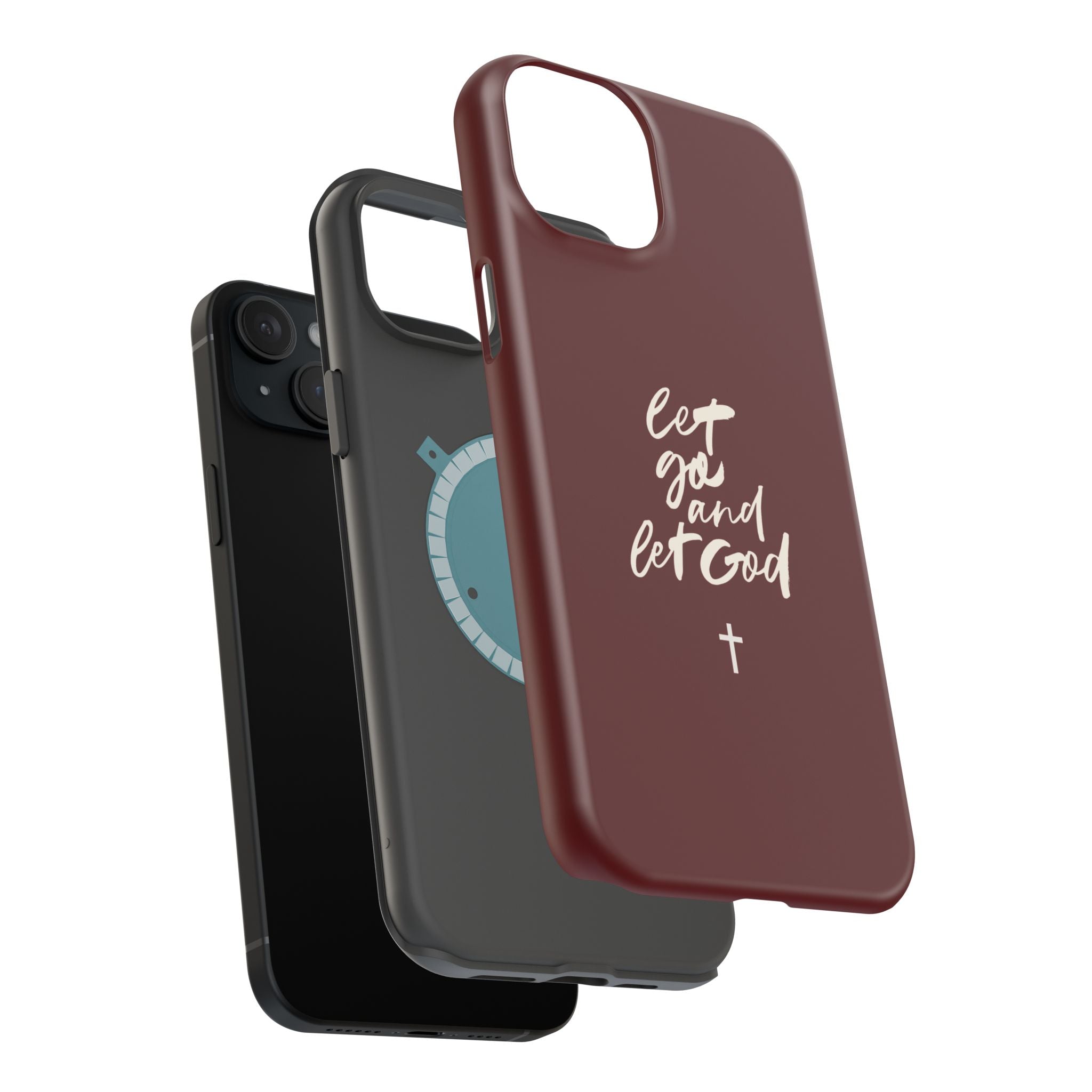 Let God and Let God Burgundy Case