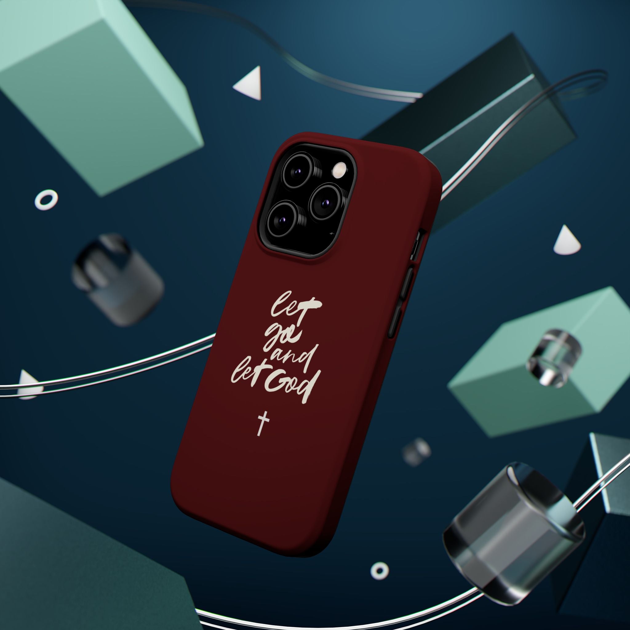 Let God and Let God Burgundy Case