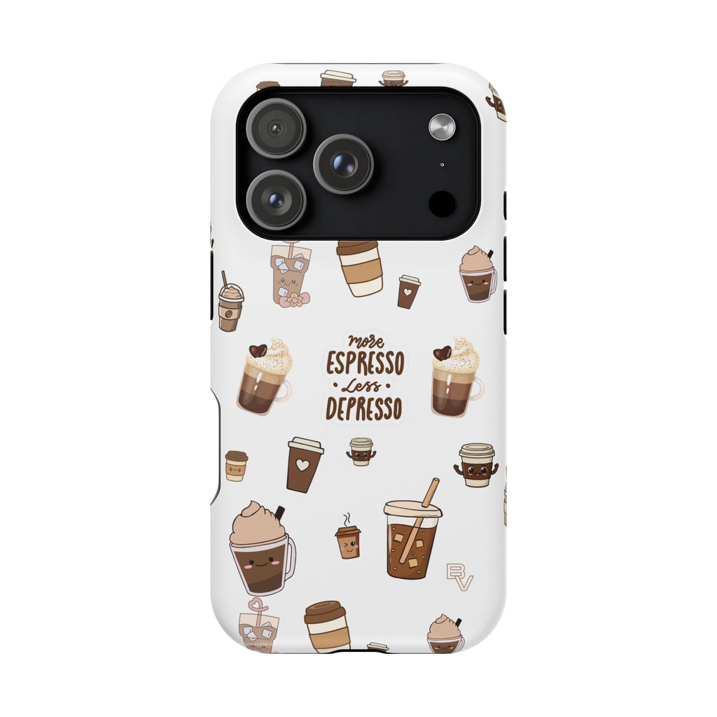 More Espresso Less Depresso iPhone Case