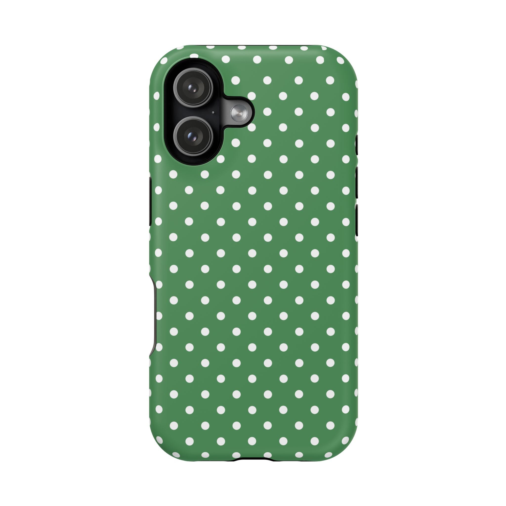 Green Polka Dot iPhone Case