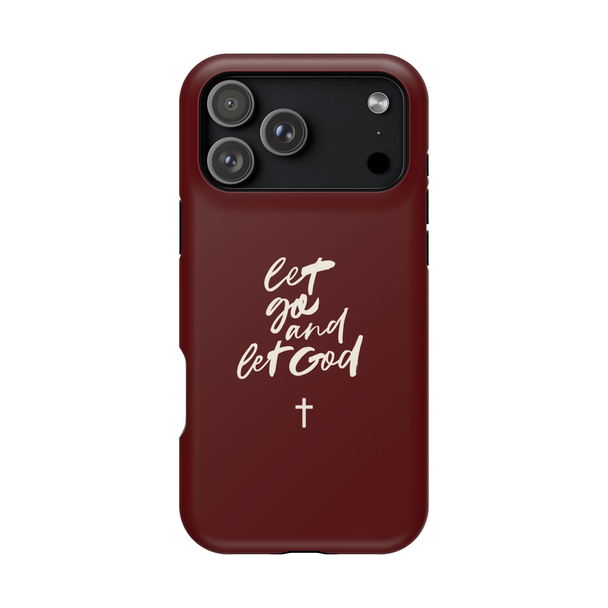 Let God and Let God Burgundy Case