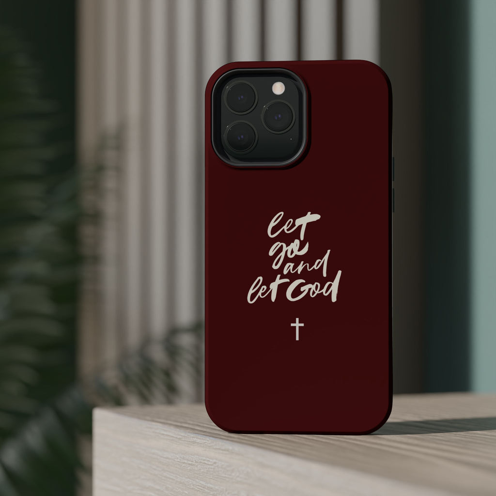 Let God and Let God Burgundy Case
