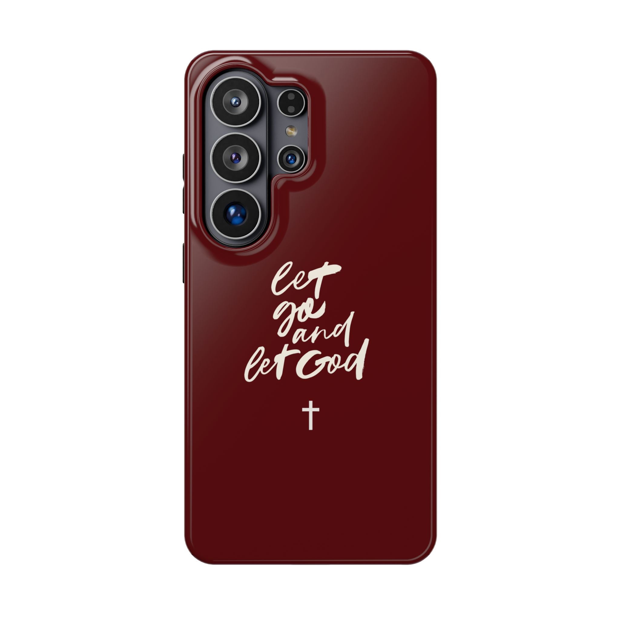 Let God and Let God Burgundy Case