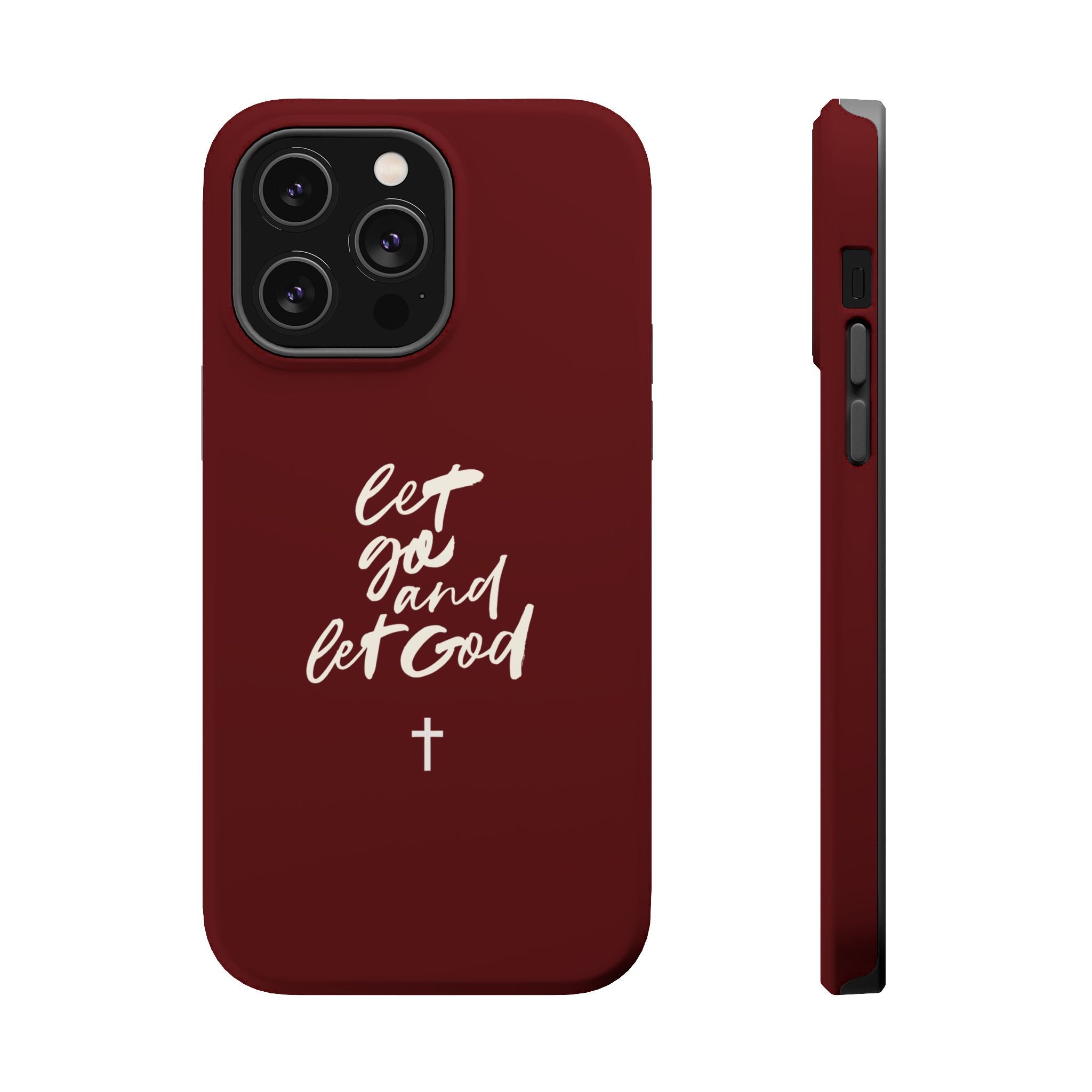 Let God and Let God Burgundy Case