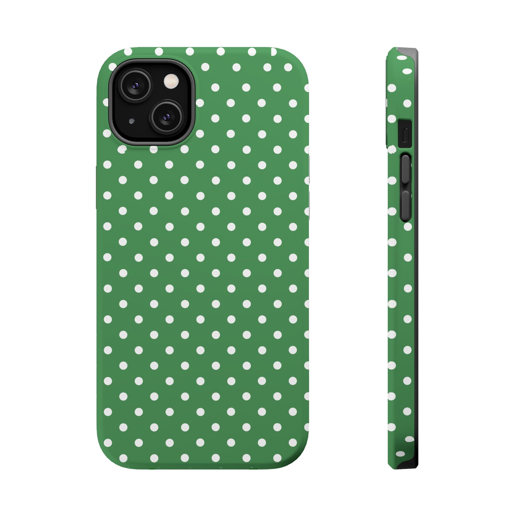 Green Polka Dot iPhone Case