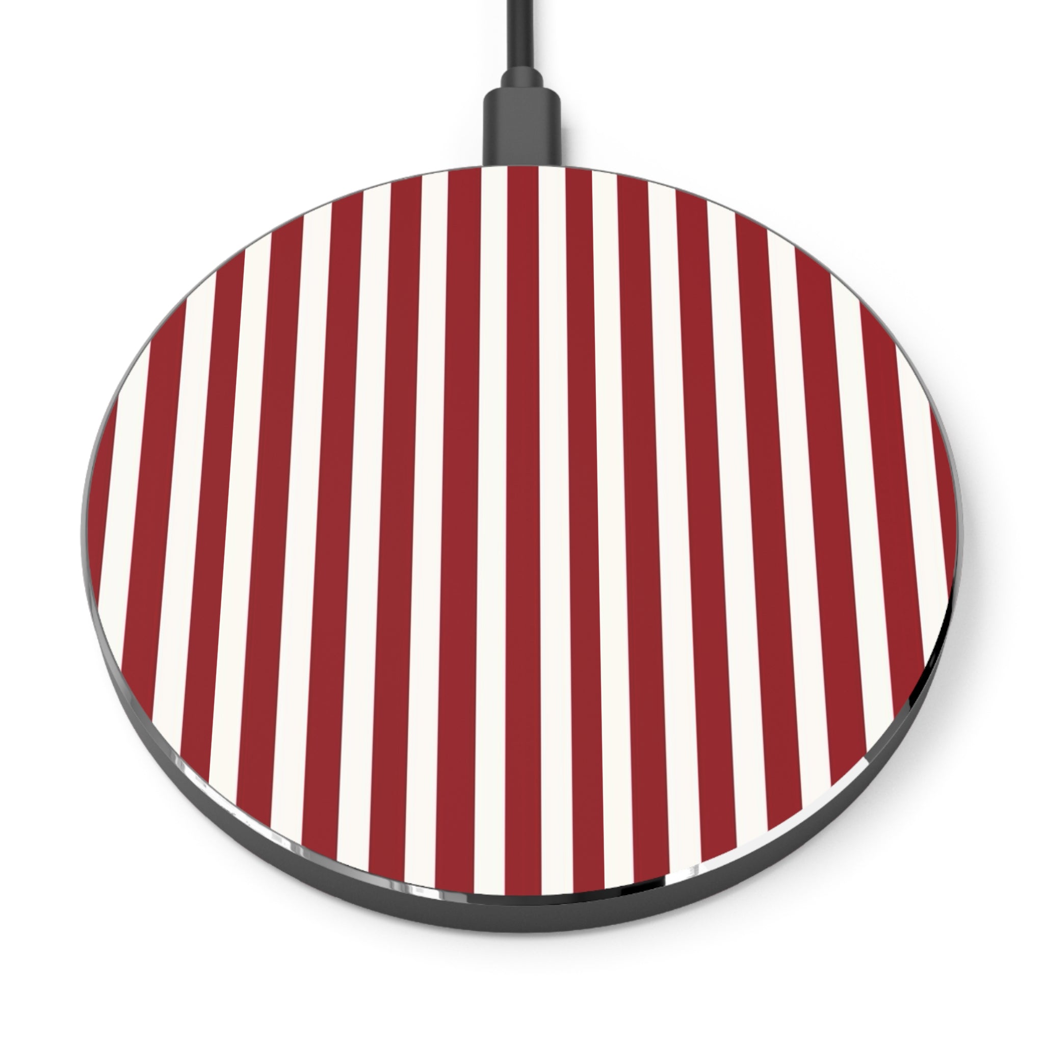 Candy Cane Wireless Charging Pad