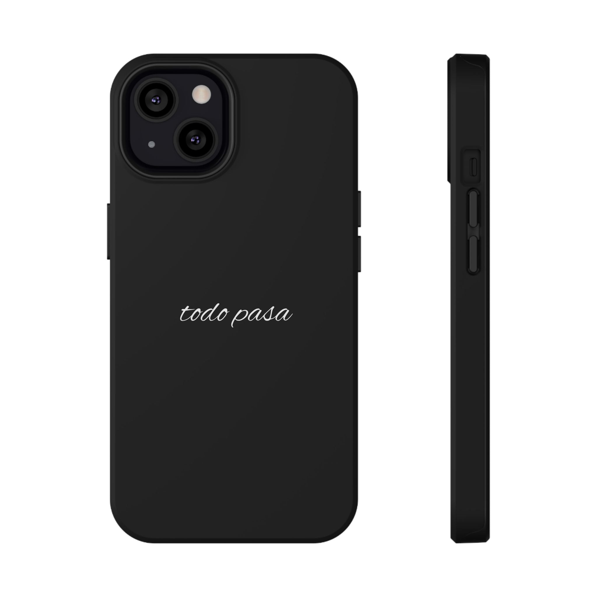 'todo pasa' iPhone Case