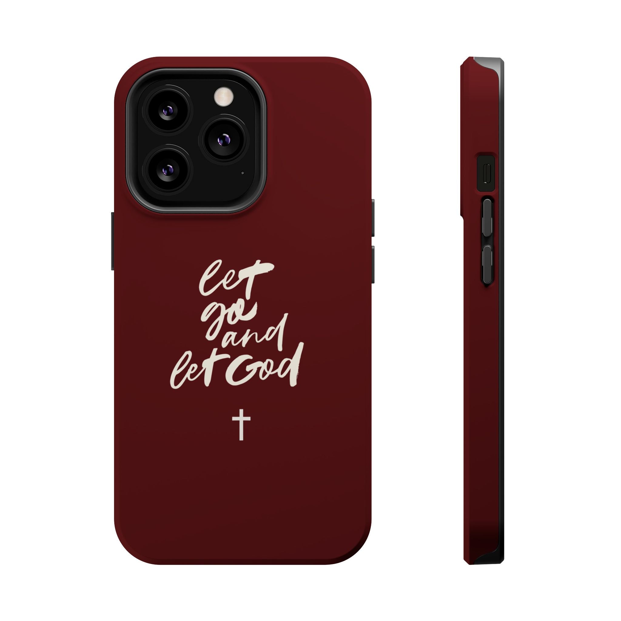 Let God and Let God Burgundy Case