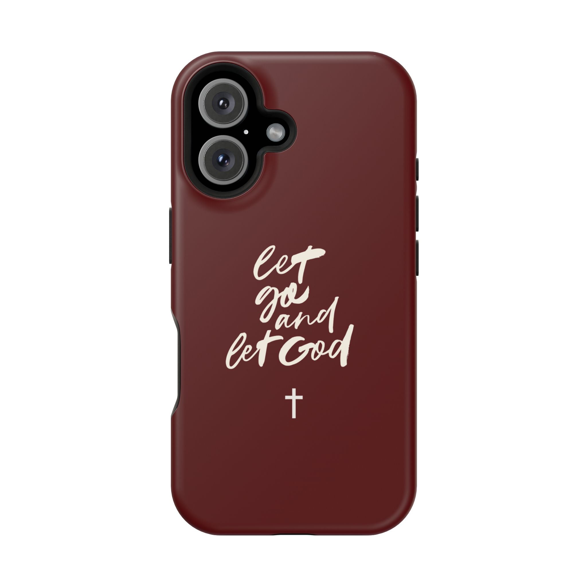 Let God and Let God Burgundy Case