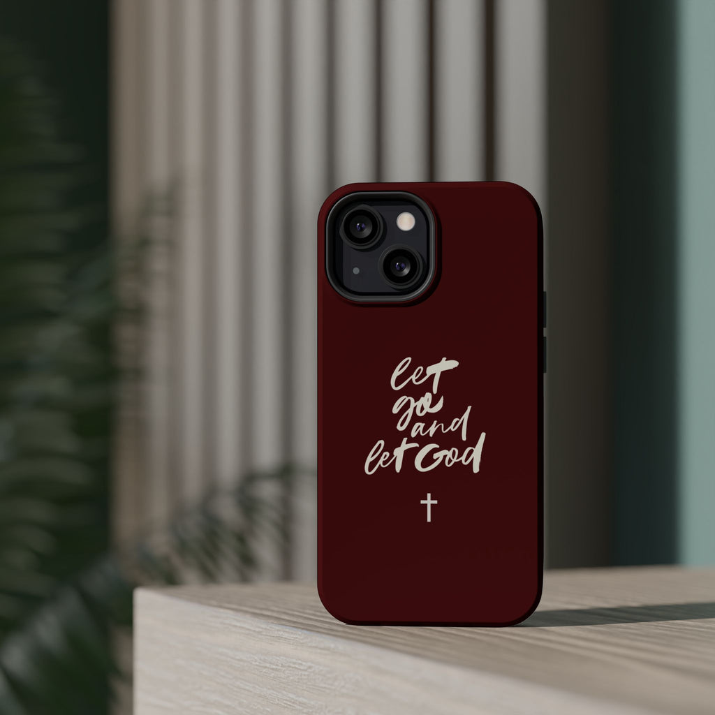 Let God and Let God Burgundy Case