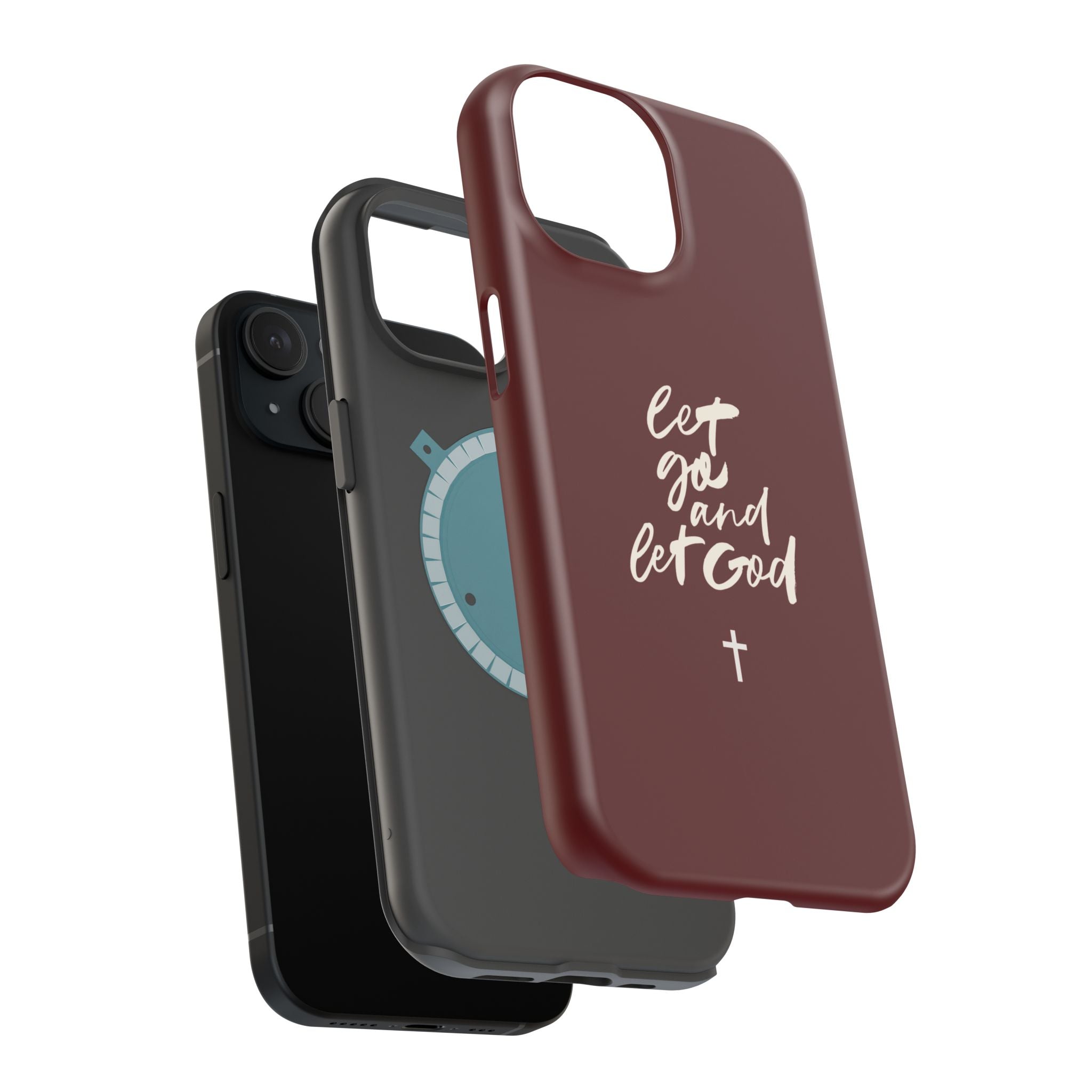 Let God and Let God Burgundy Case