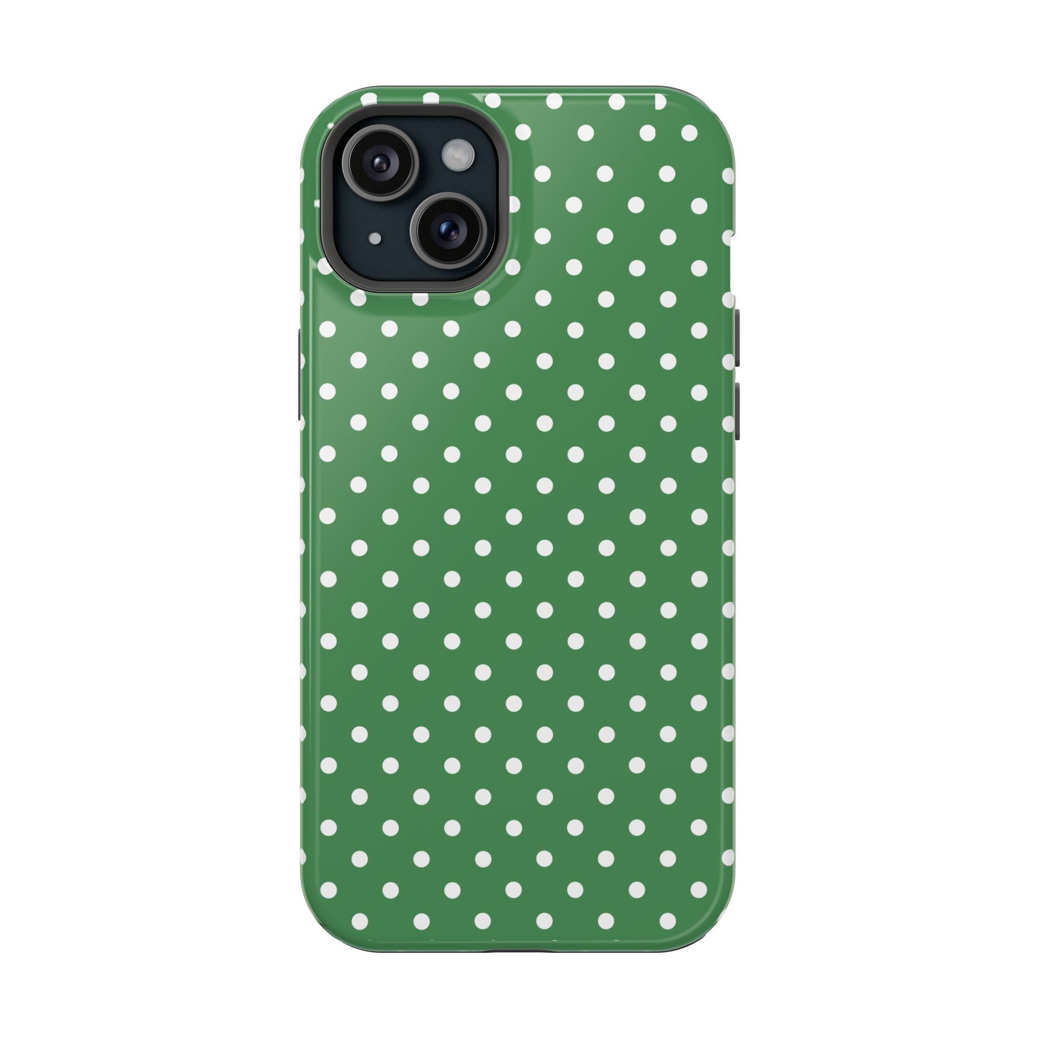 Green Polka Dot iPhone Case