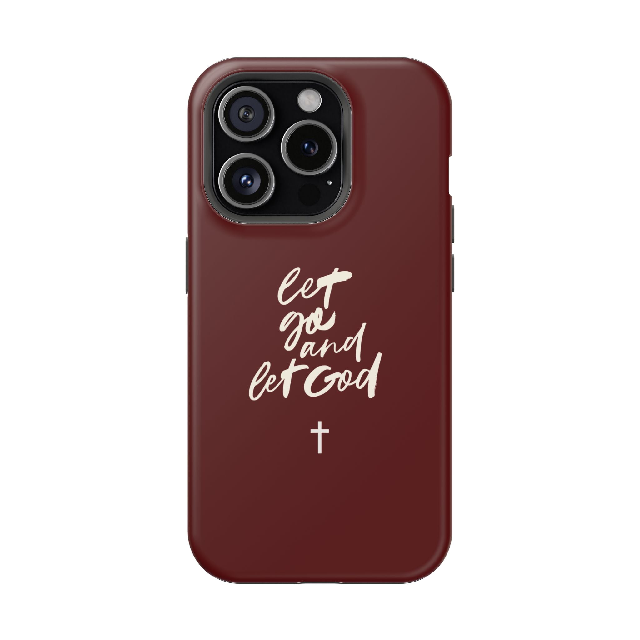 Let God and Let God Burgundy Case