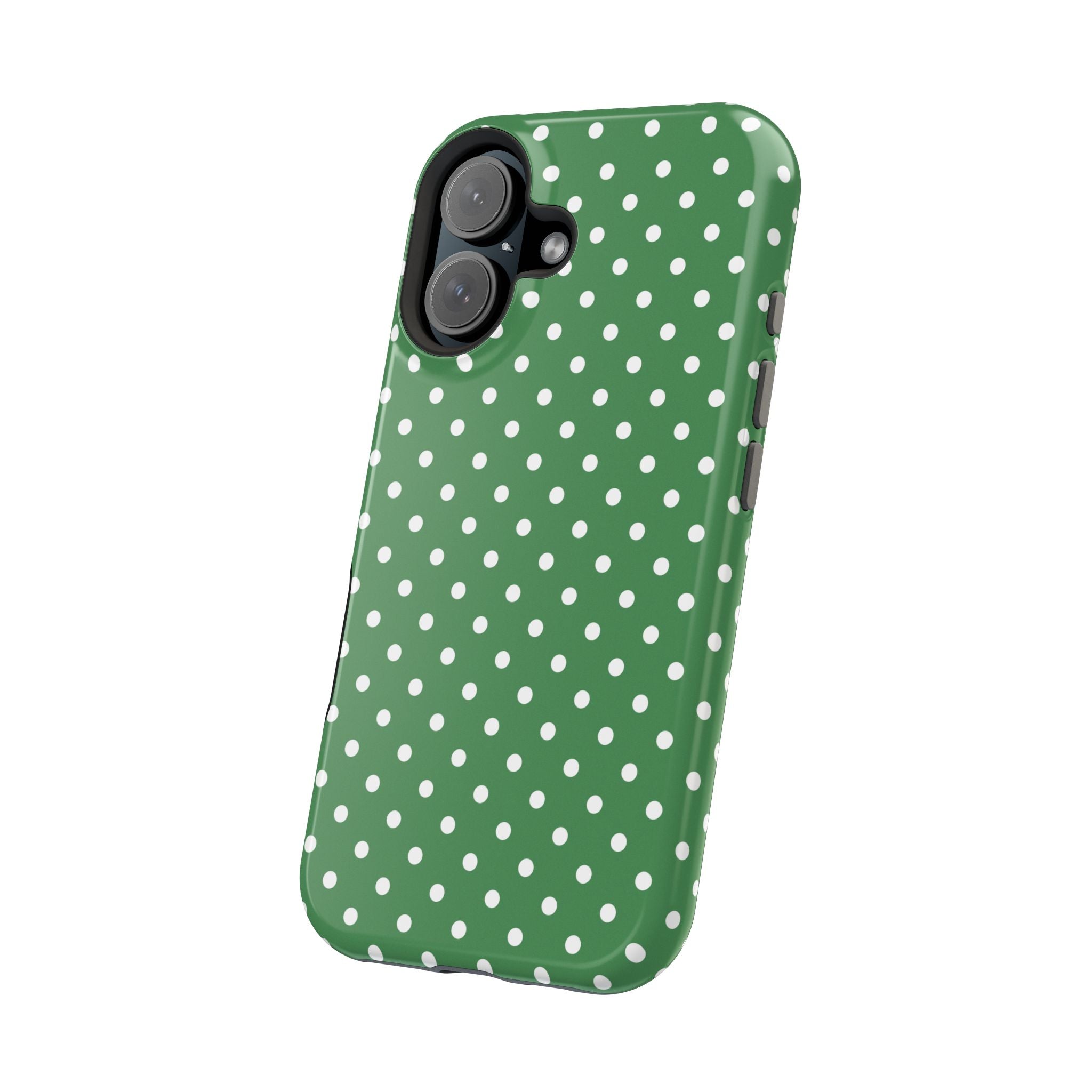 Green Polka Dot iPhone Case