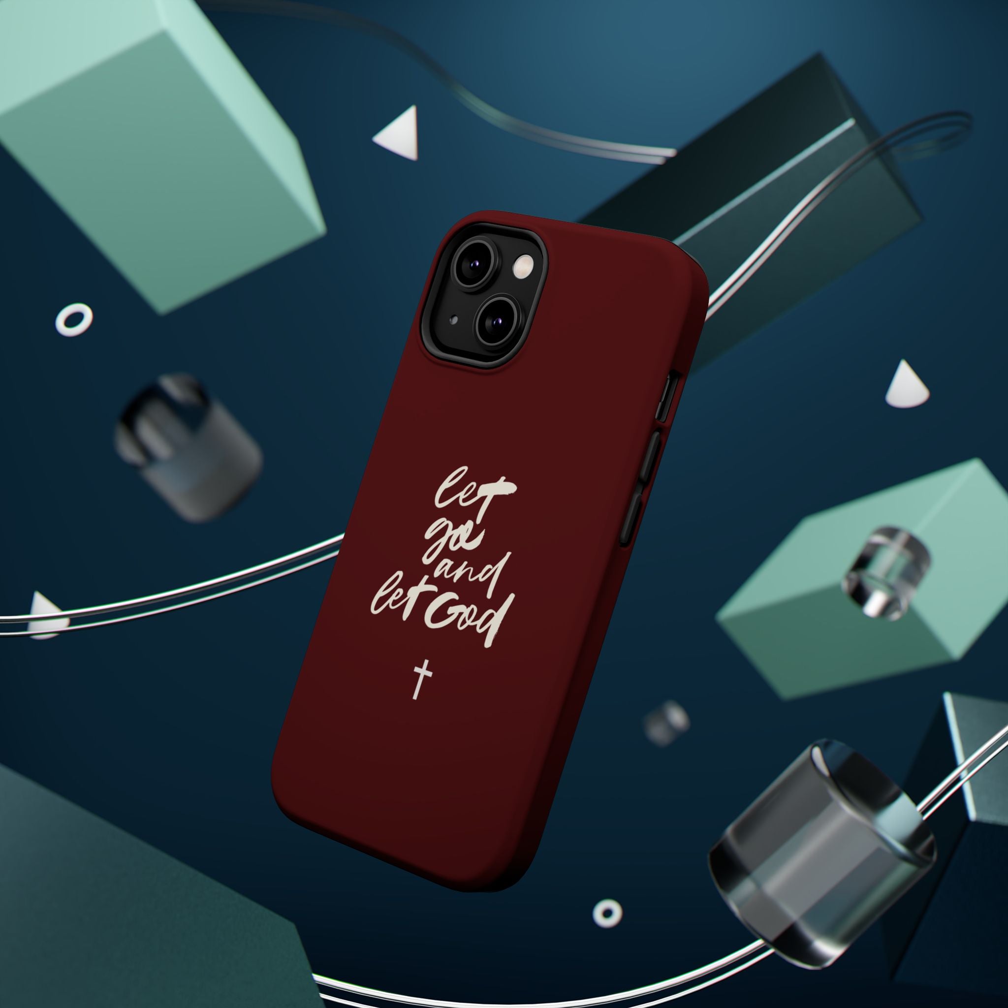 Let God and Let God Burgundy Case