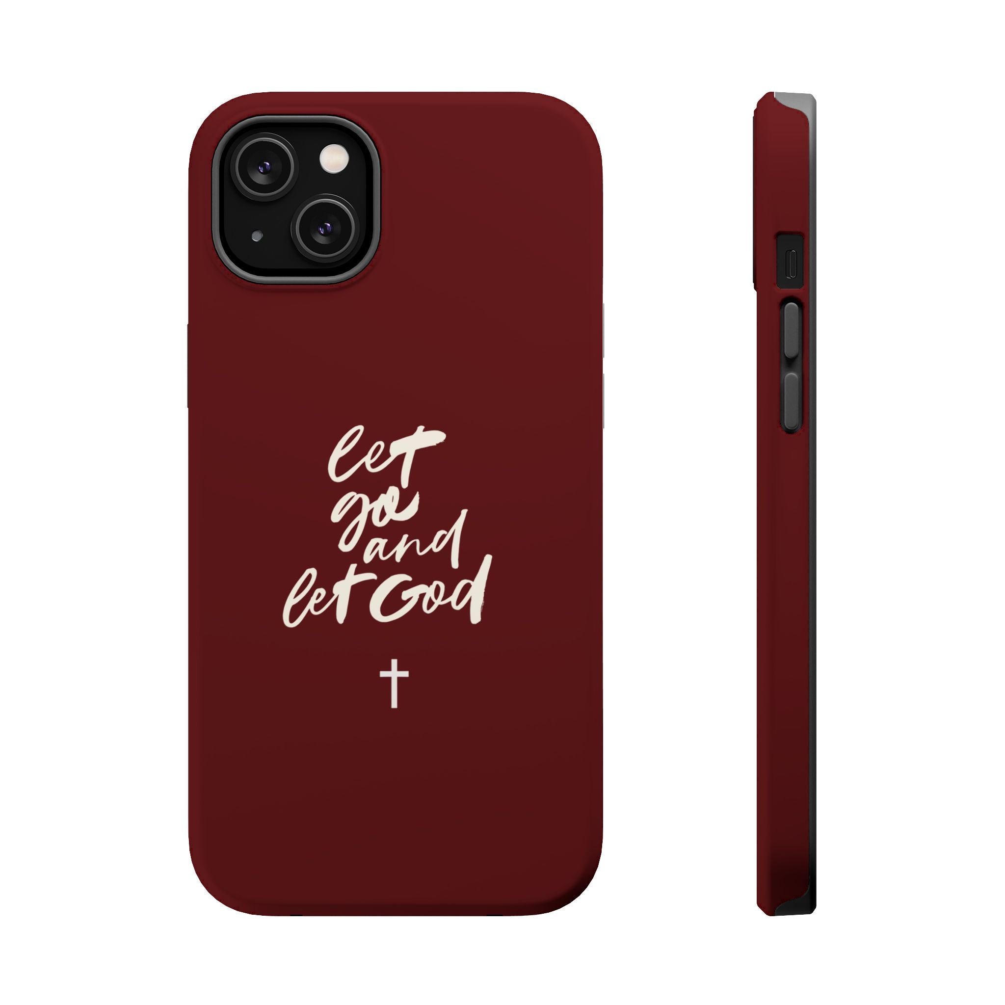 Let God and Let God Burgundy Case