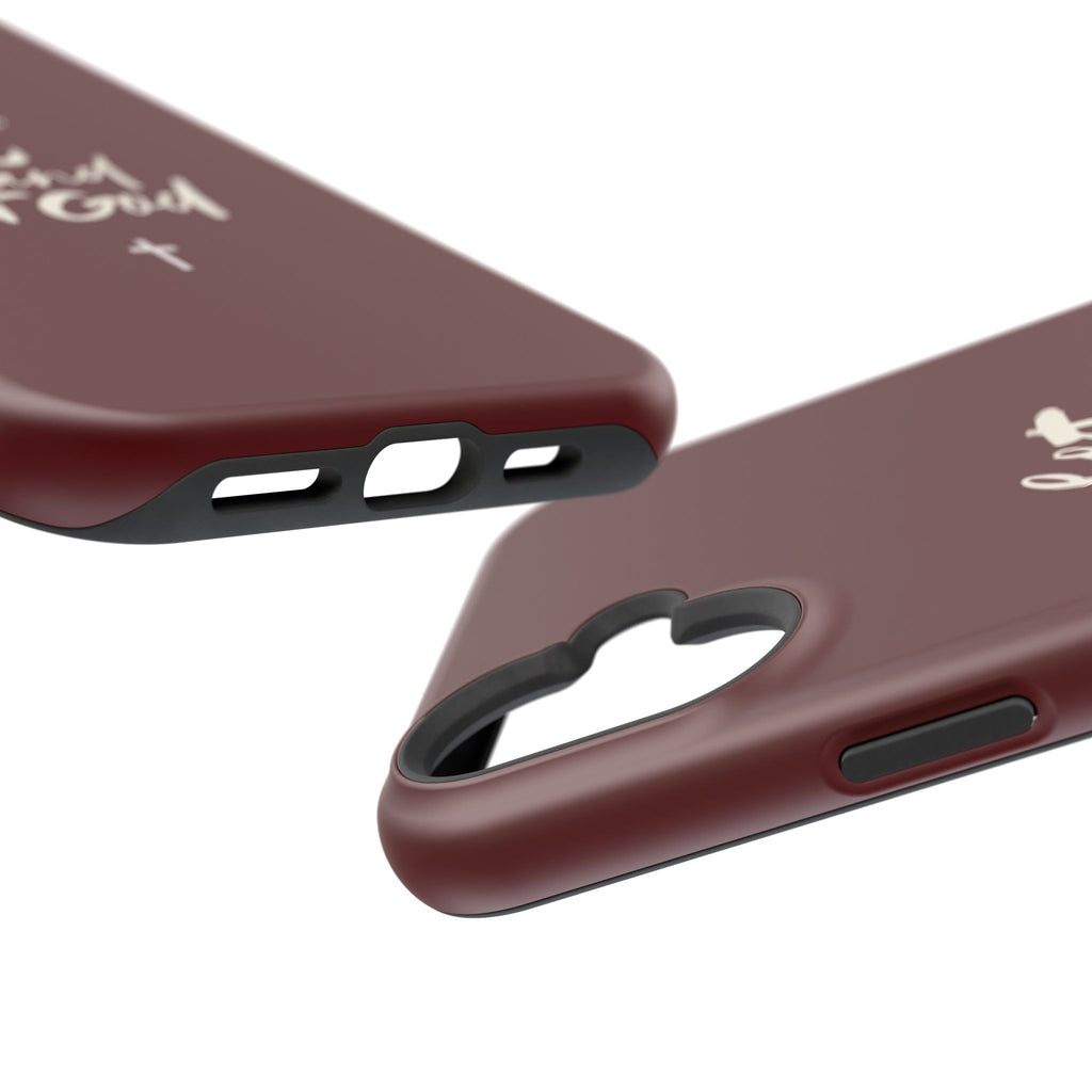 Let God and Let God Burgundy Case